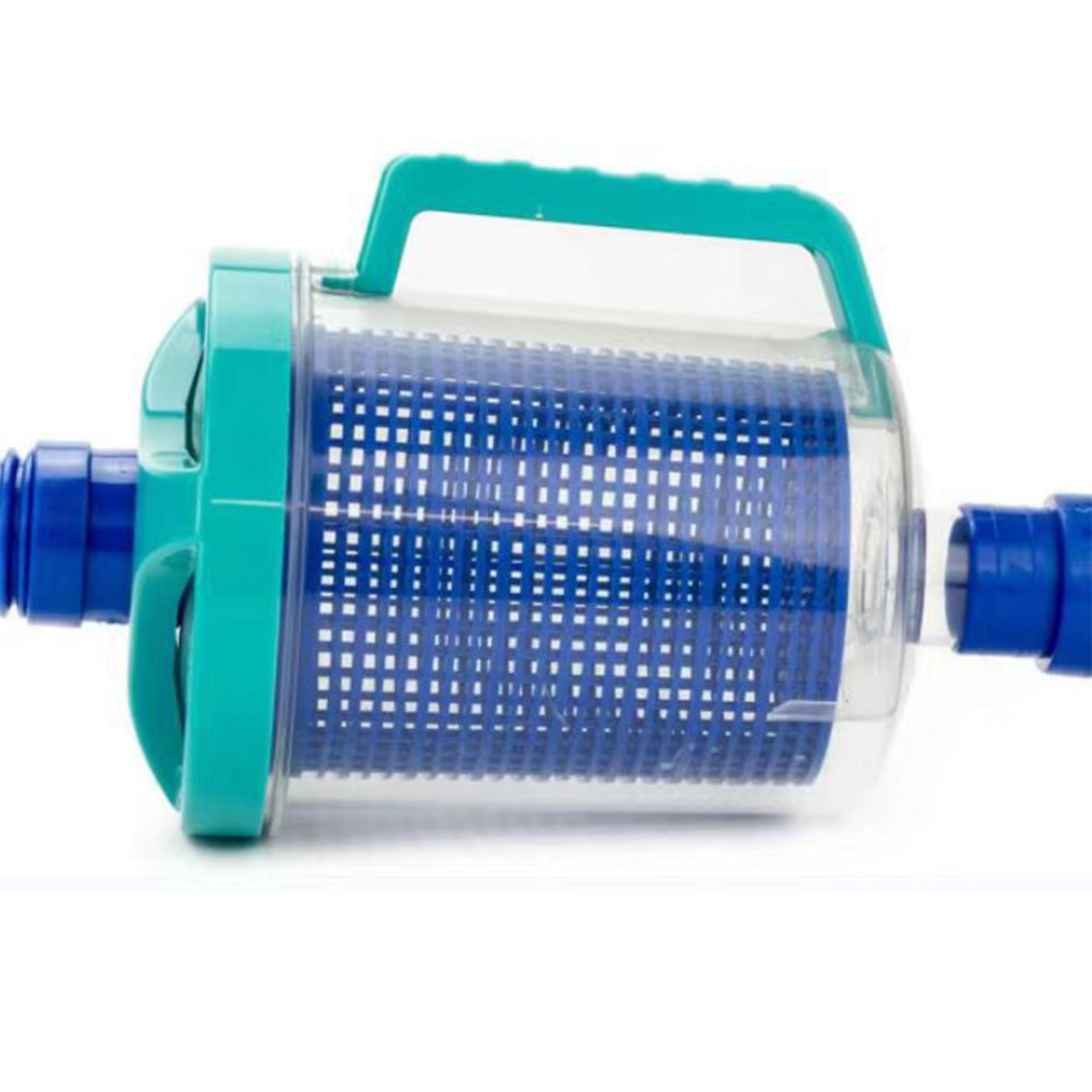 inline pool leaf canister for hayward & pentair