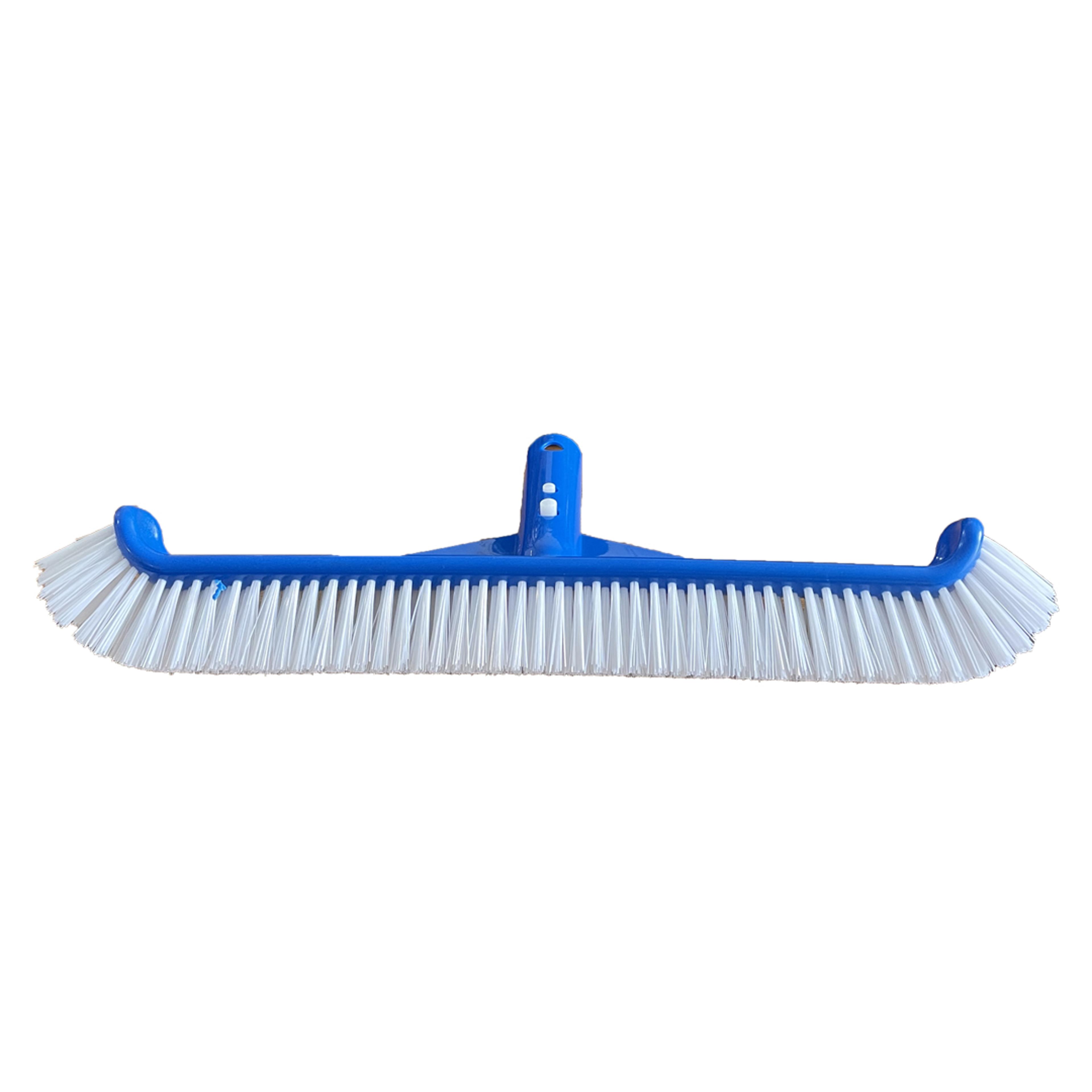 heavy duty pool brush head with ez clip for walls tiles floors and steps