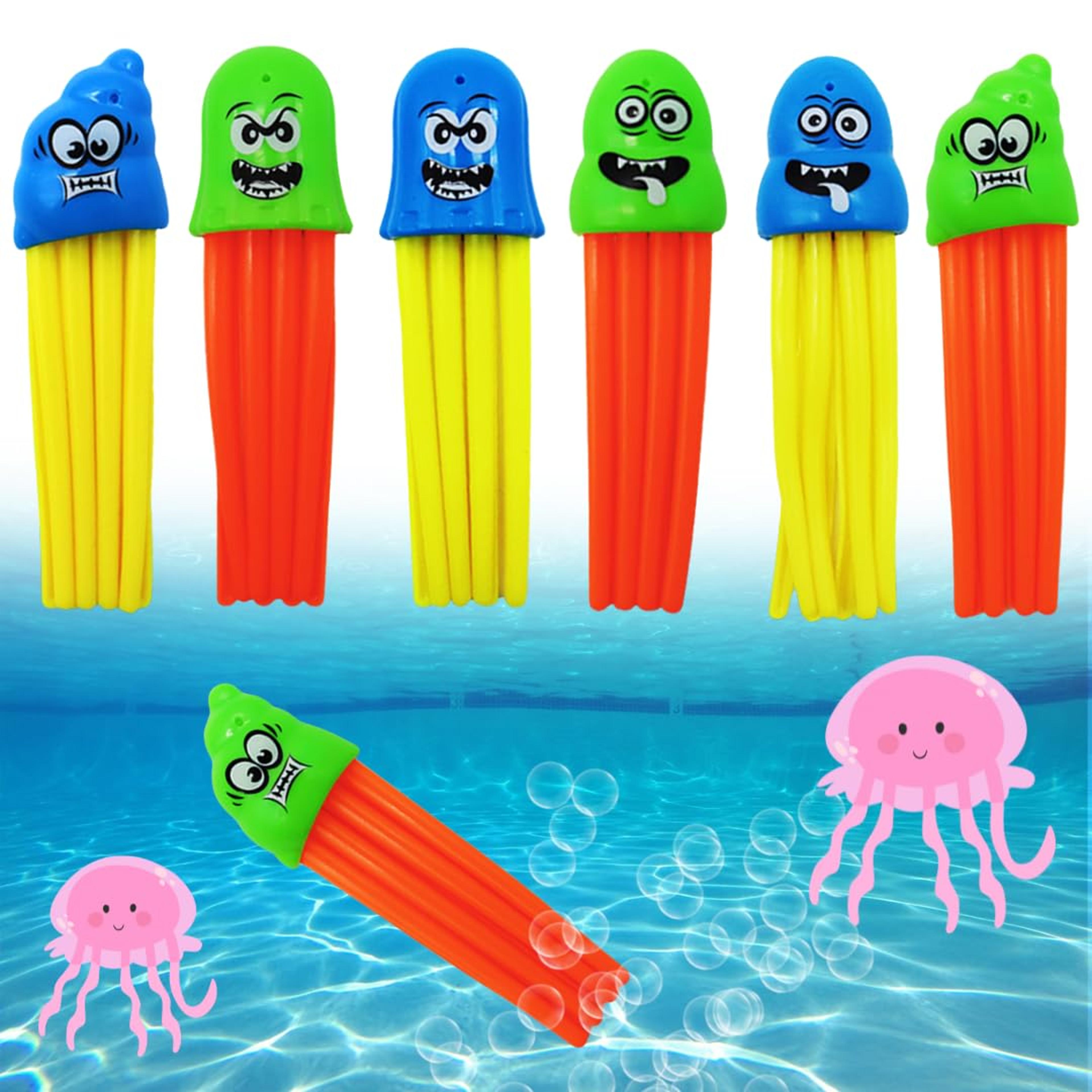 jellyfish pool diving toys for kids bath and swim games