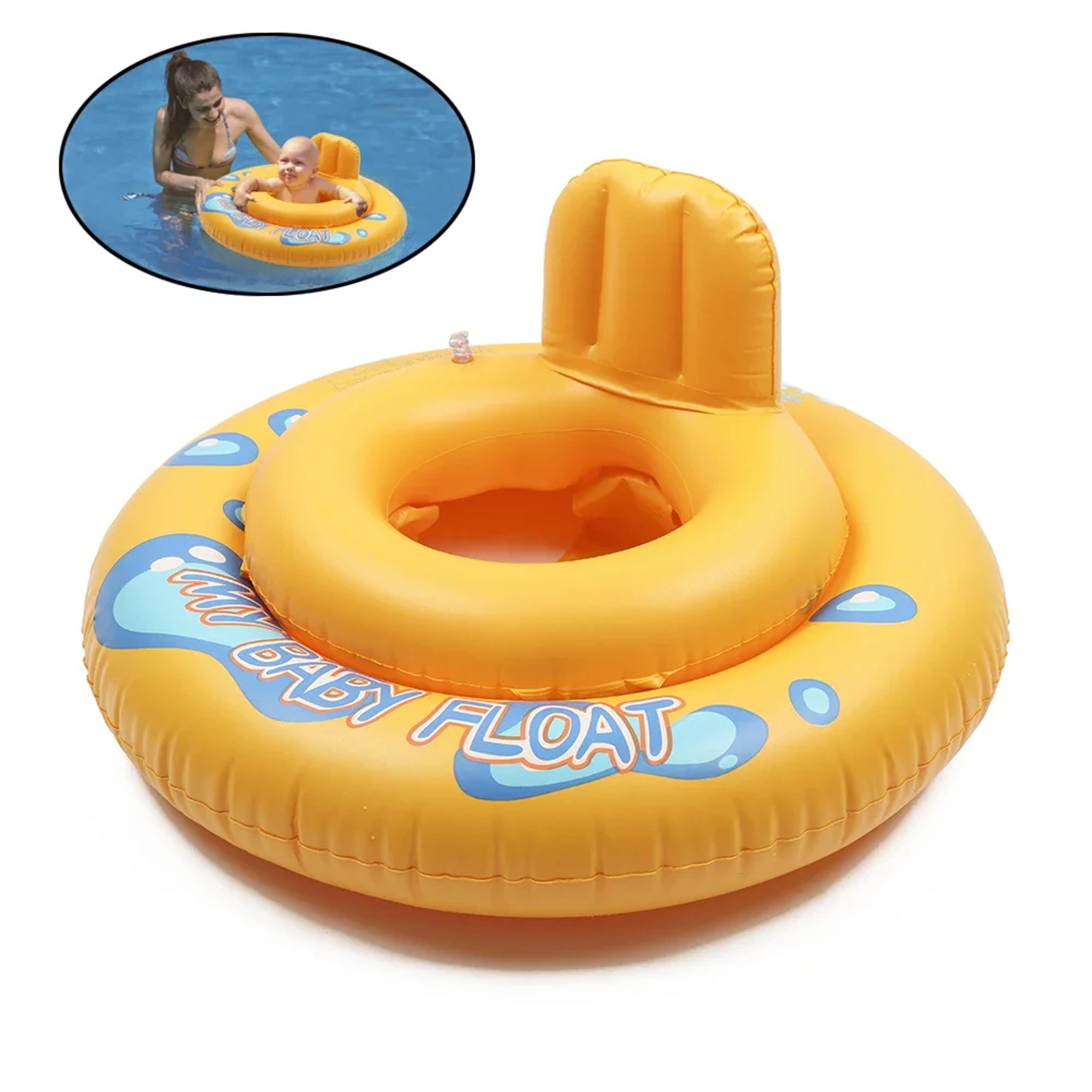 cute inflatable baby swim ring toddler swimming seat portable pool float