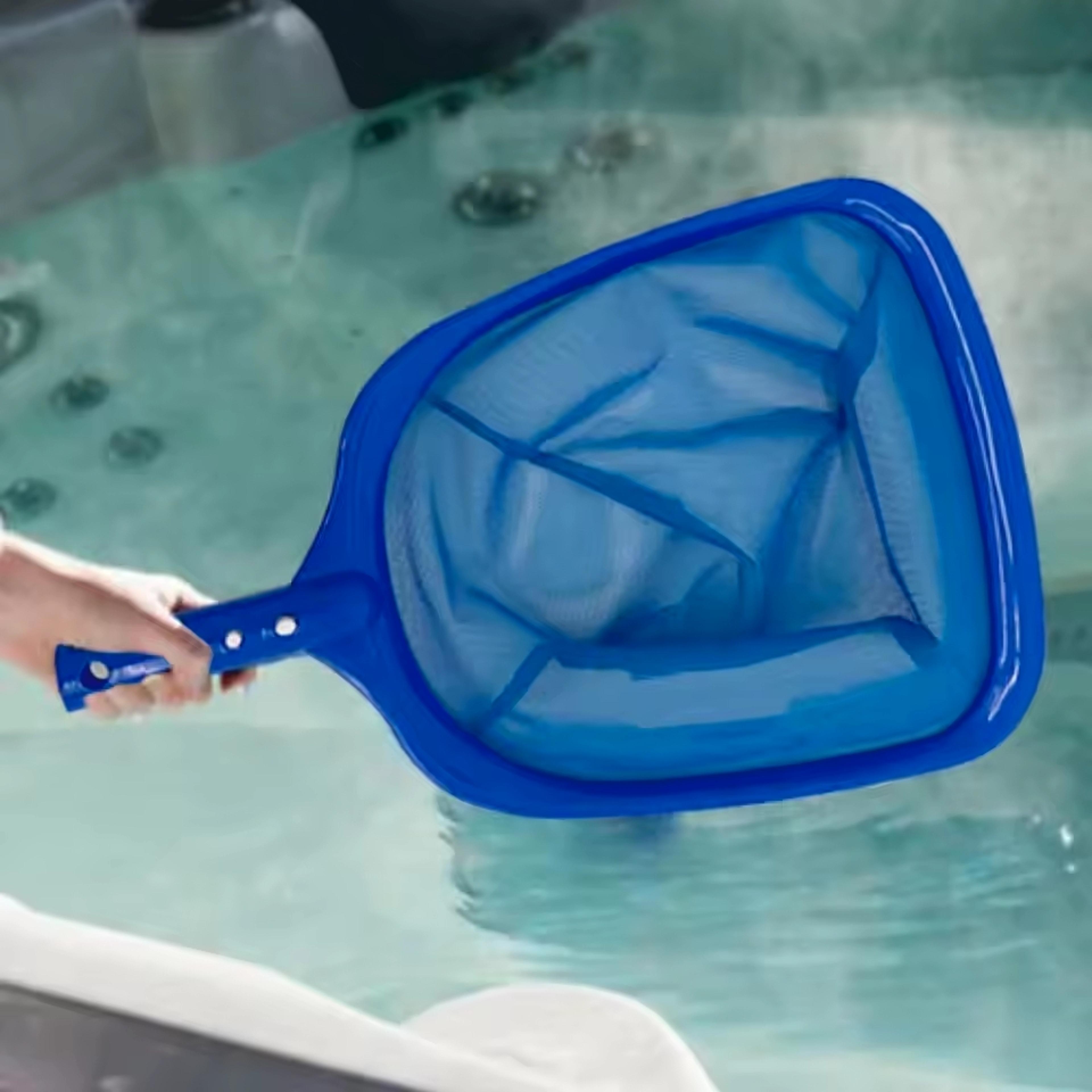 lightweight pool skimmer net for leaves, debris and spa cleaning