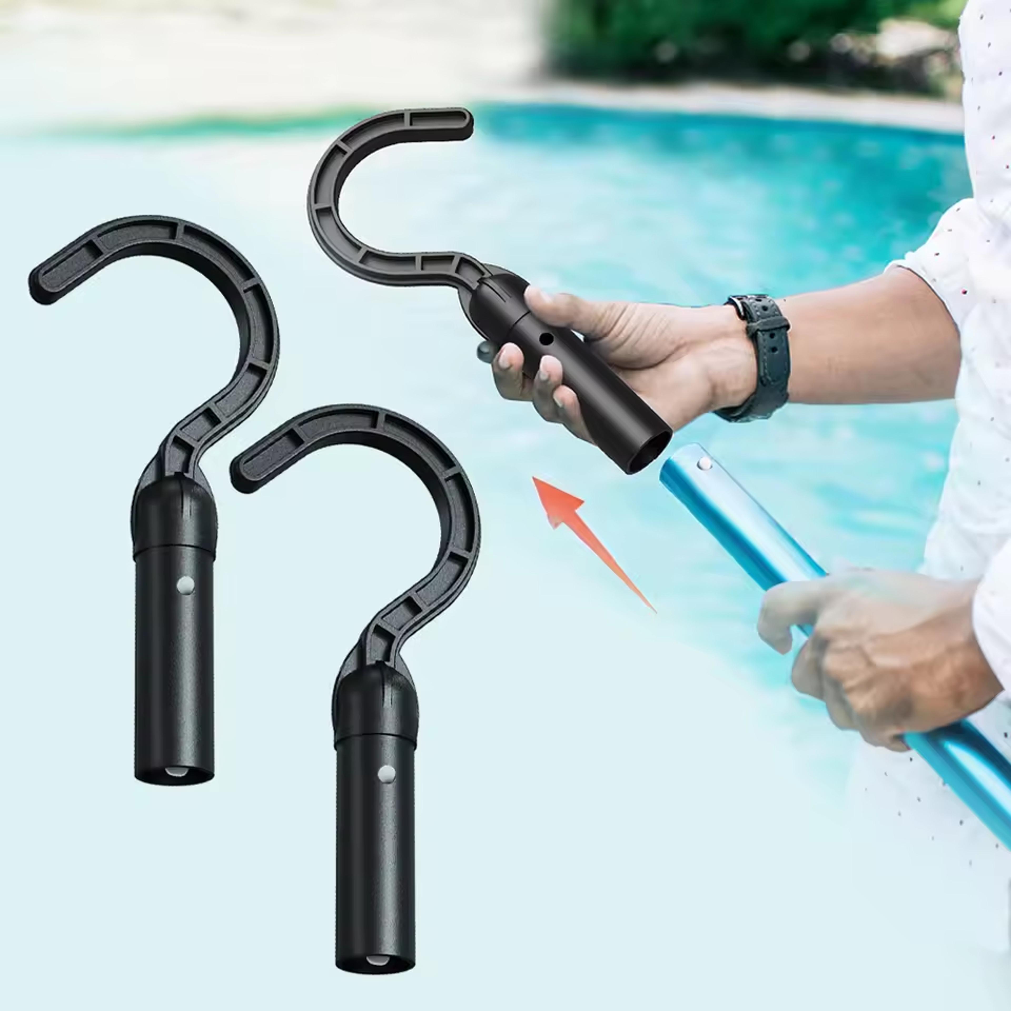 robotic pool cleaner hook for telescopic pole and pool vacuum robot retrieval