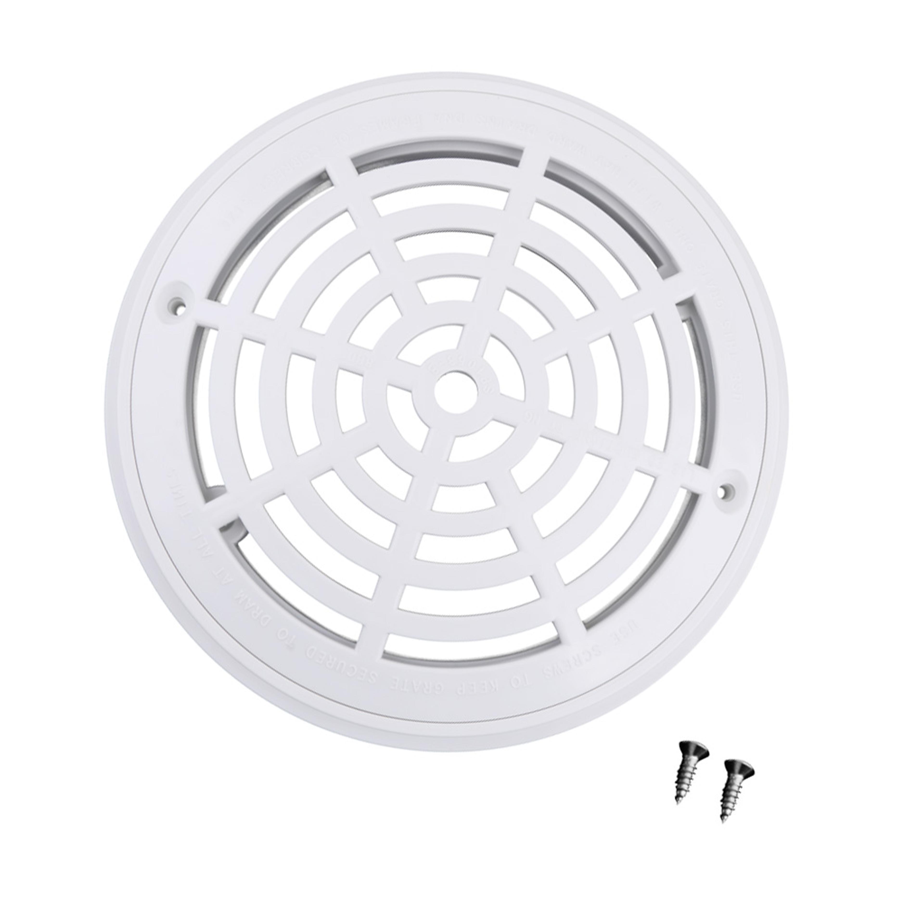 white pool main drain cover for in ground swimming pools
