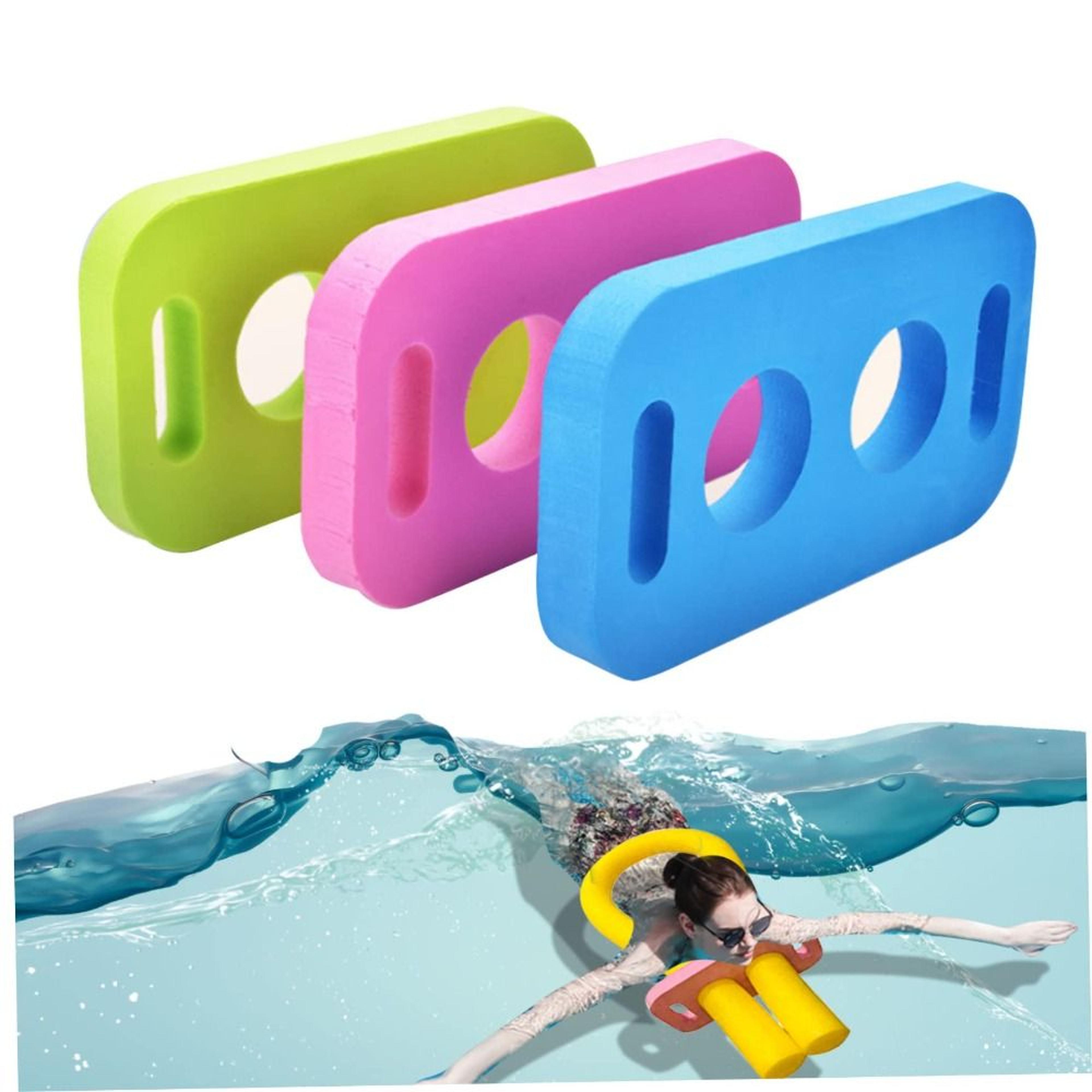 colorful eva pool noodle connector with cross holes for kids water play