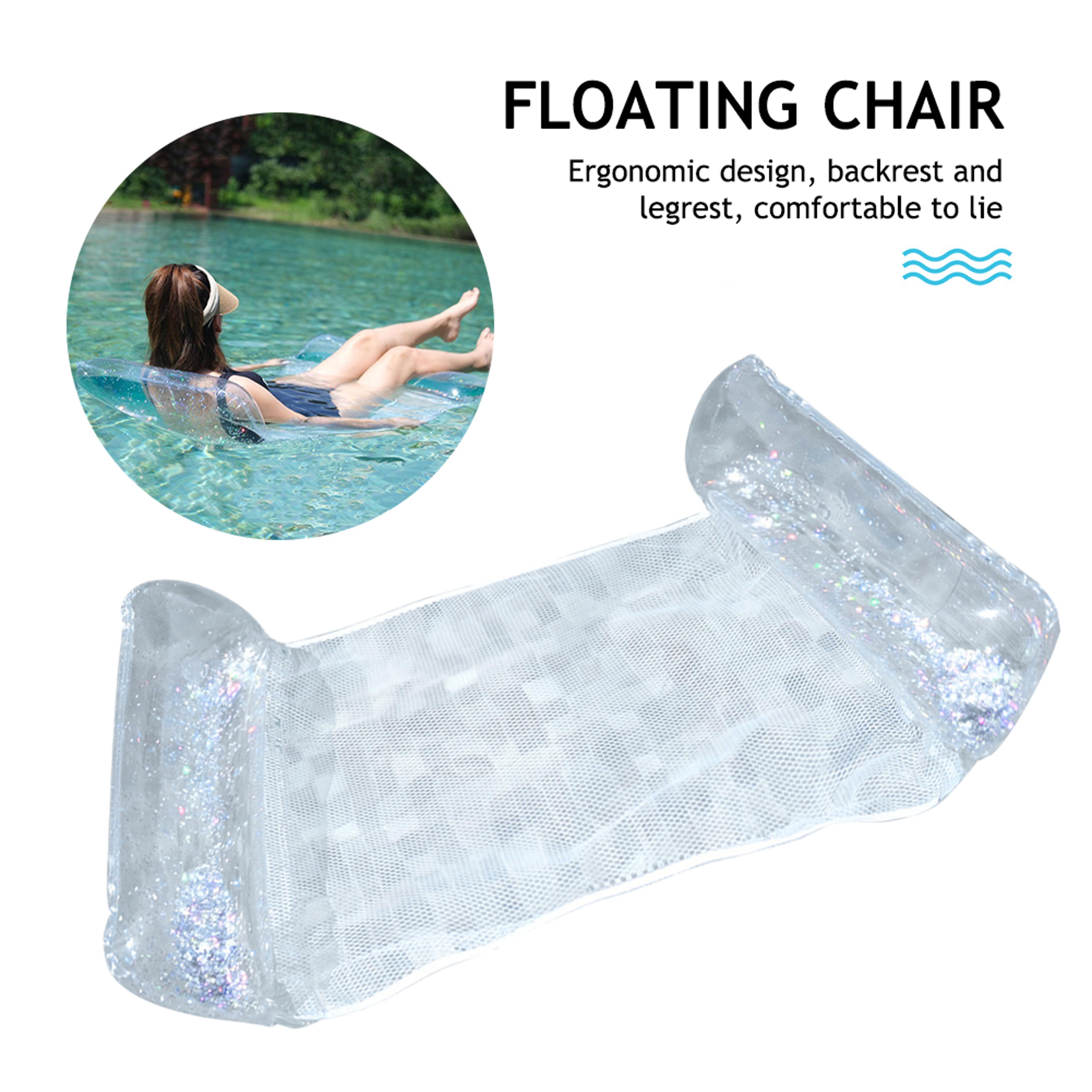 inflatable water hammock pool float recliner lounge