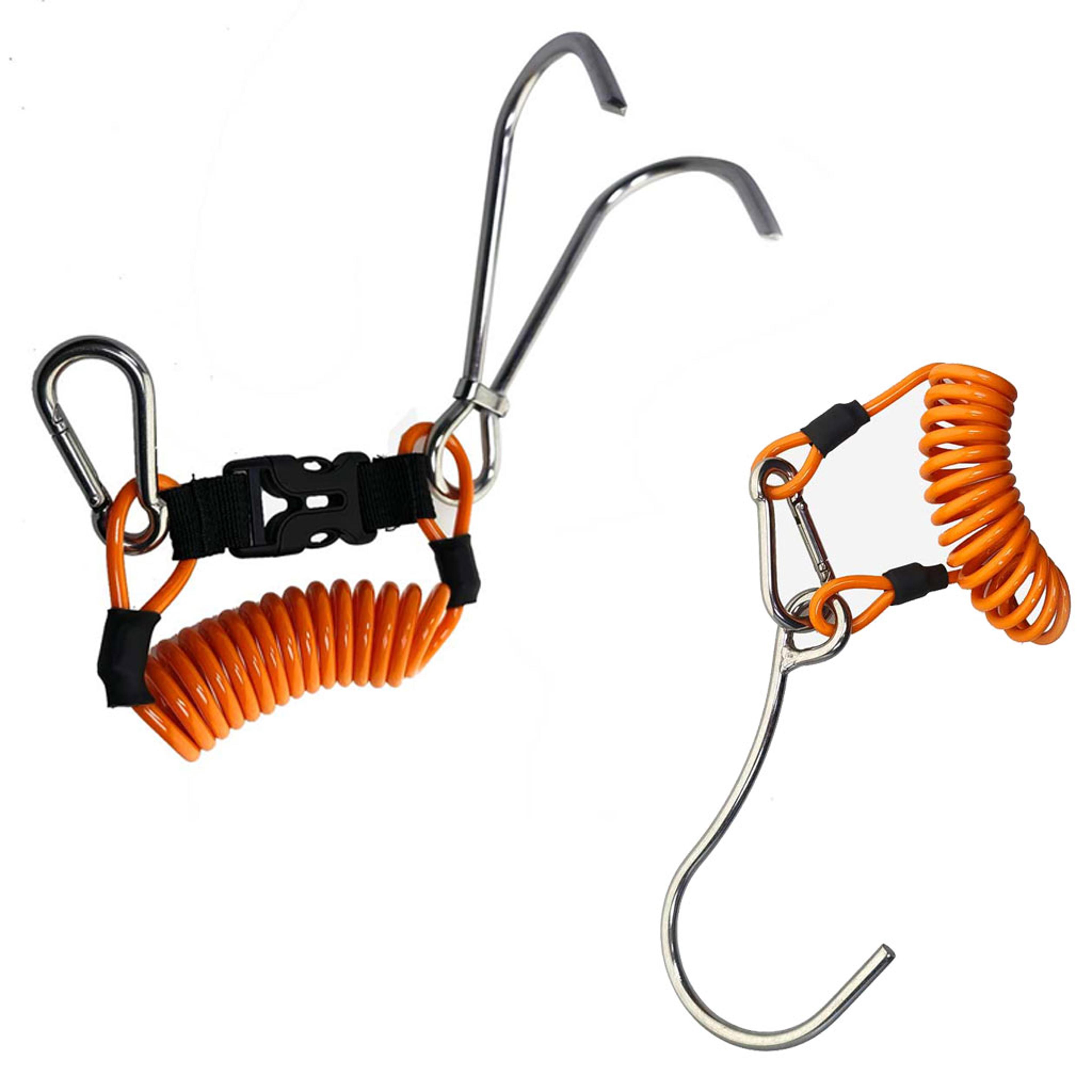 stainless steel scuba diving reef hook for drift cave diving