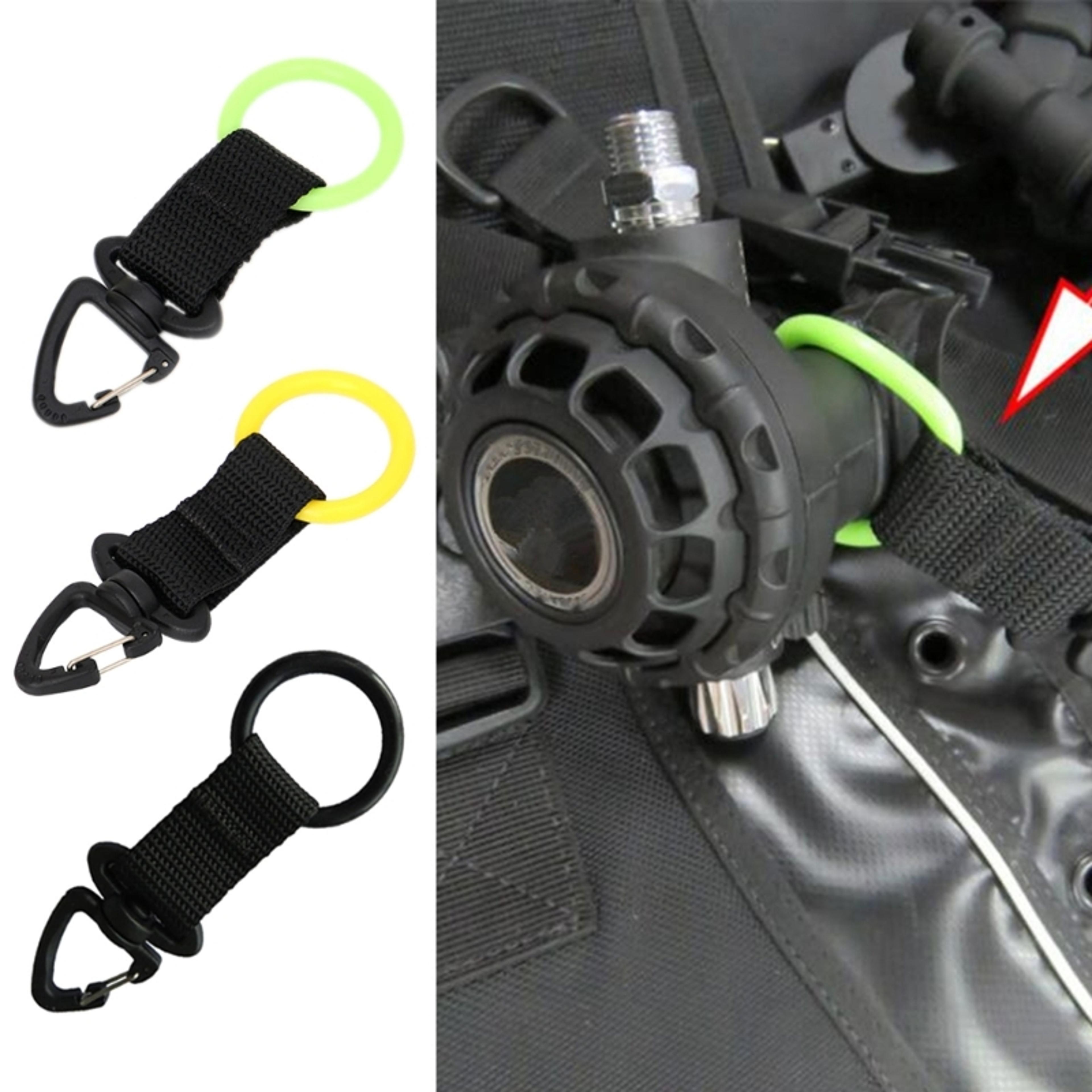 scuba octopus retainer regulator mouthpiece holder with bcd clip