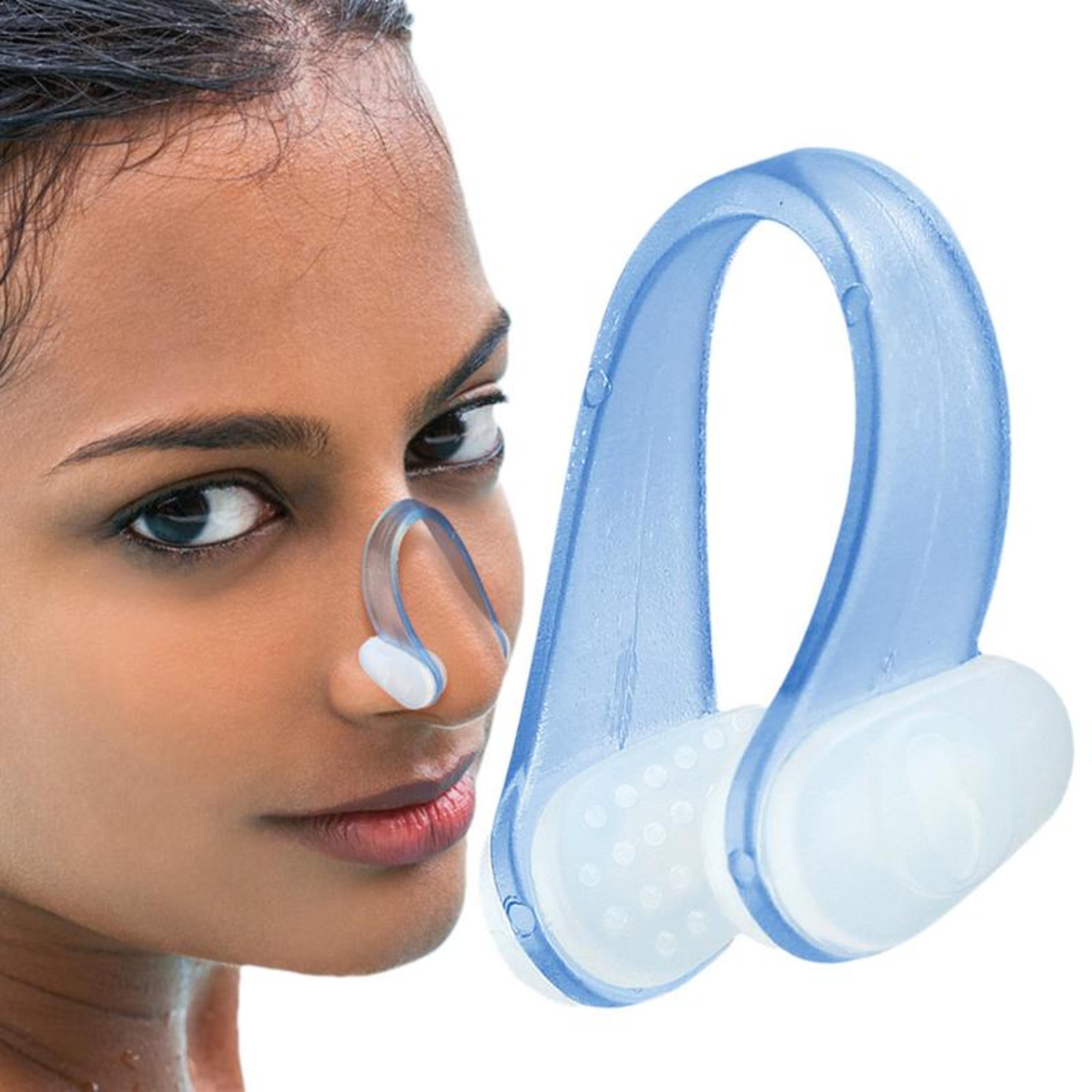 soft silicone swimming nose clip for kids and adults