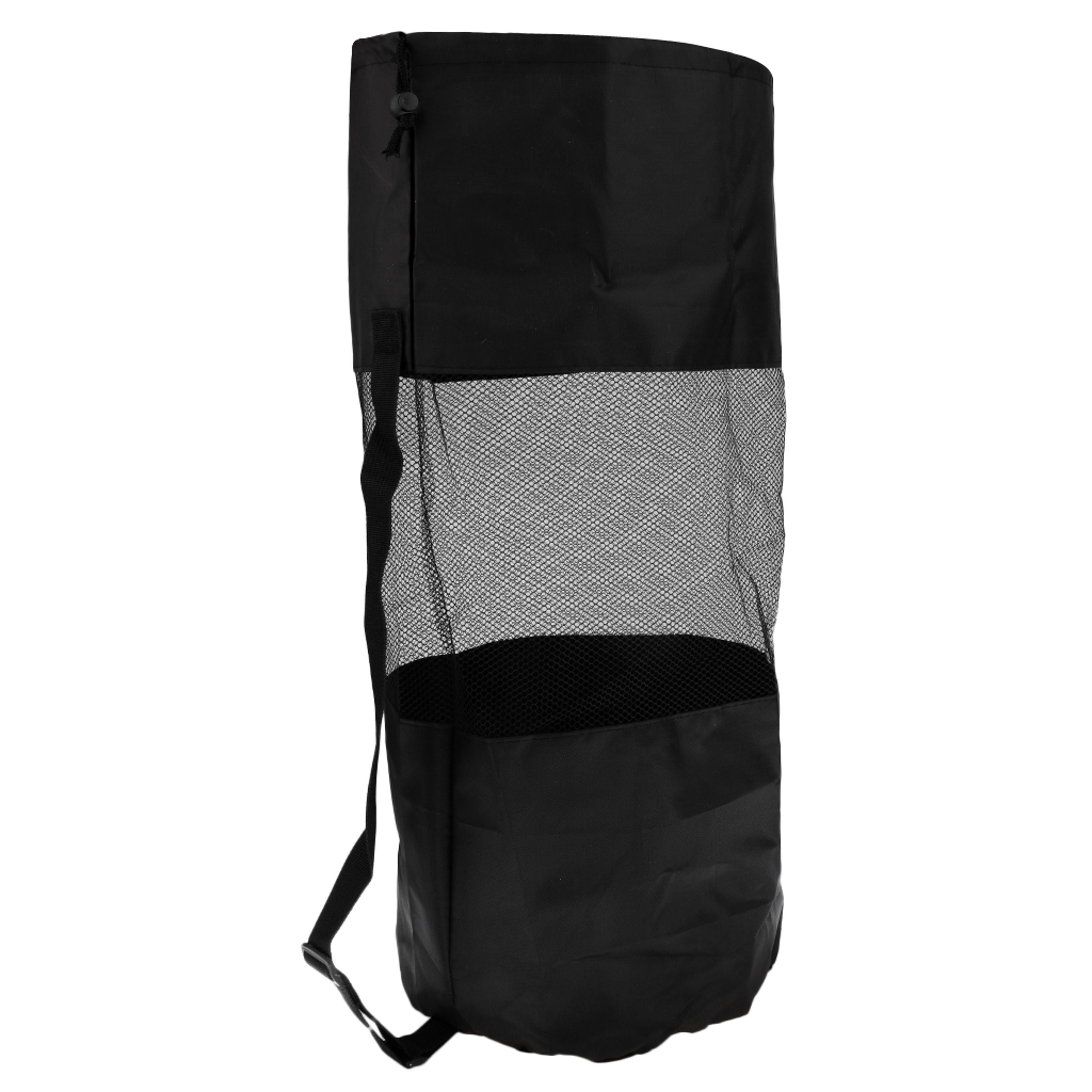heavy duty mesh dive bag drawstring scuba gear bag for snorkeling and beach storage