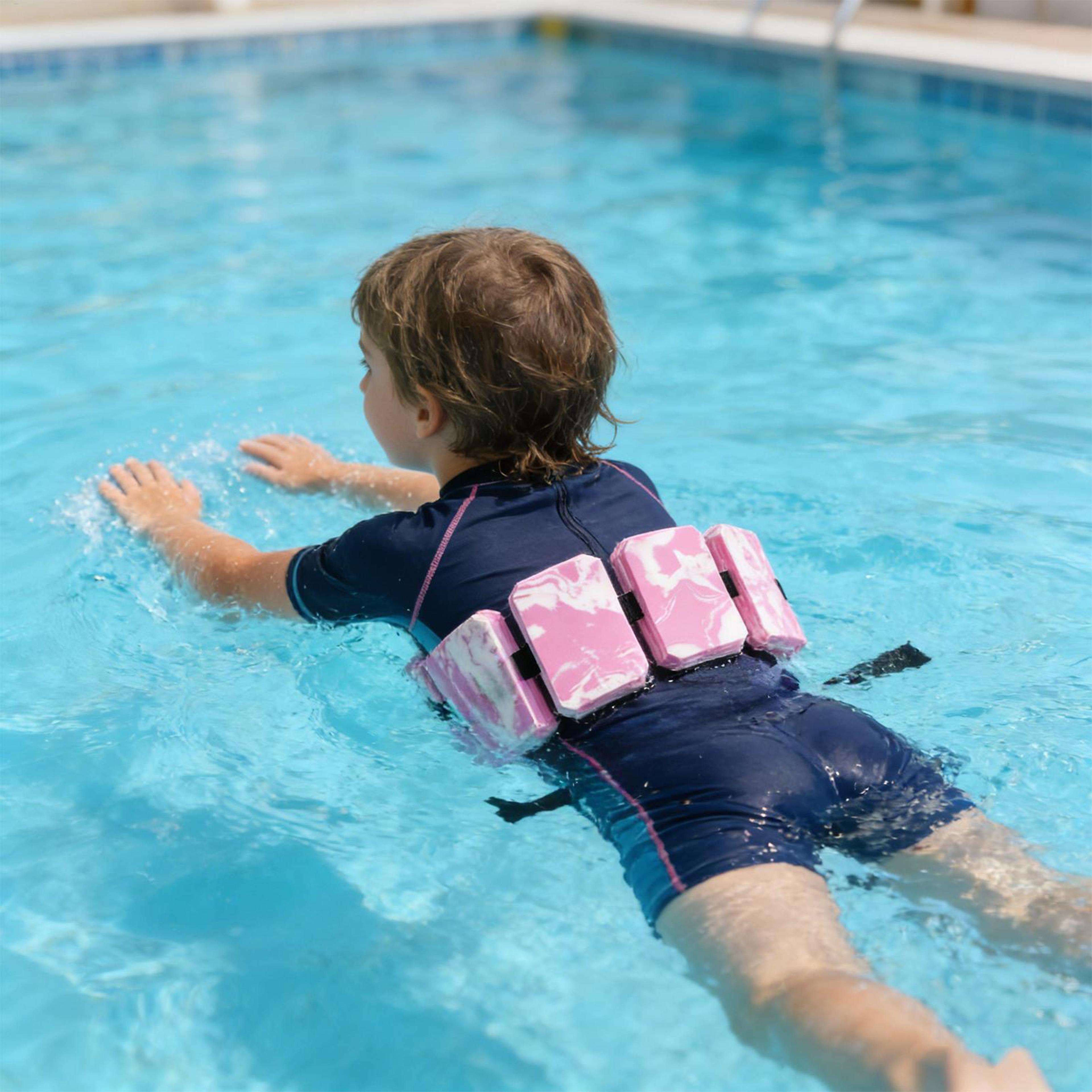 kids adjustable eva swim training belt for beginner pool confidence
