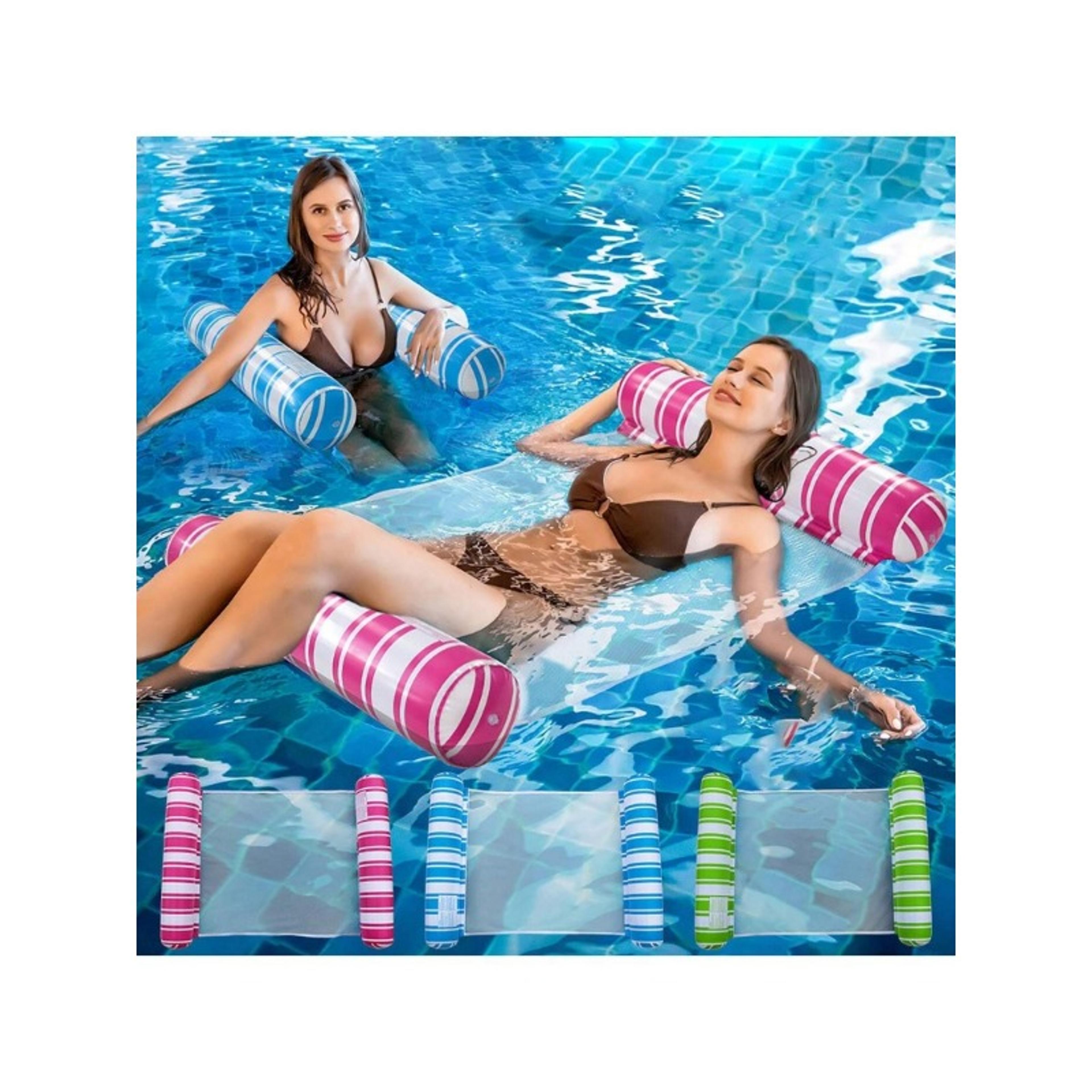 inflatable pool float hammock lounge chair for adults