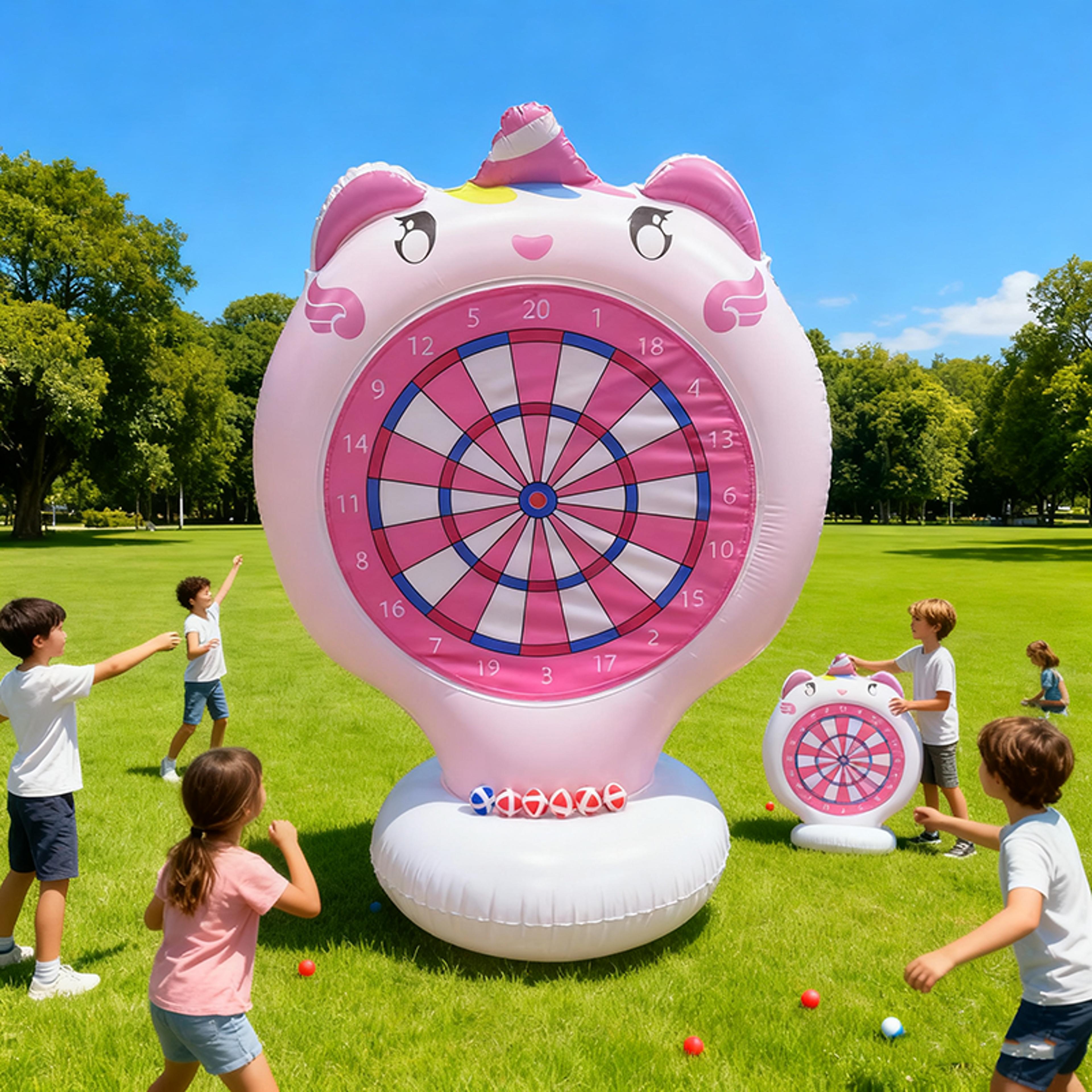 inflatable dart board pool toy for kids summer swimming pool games