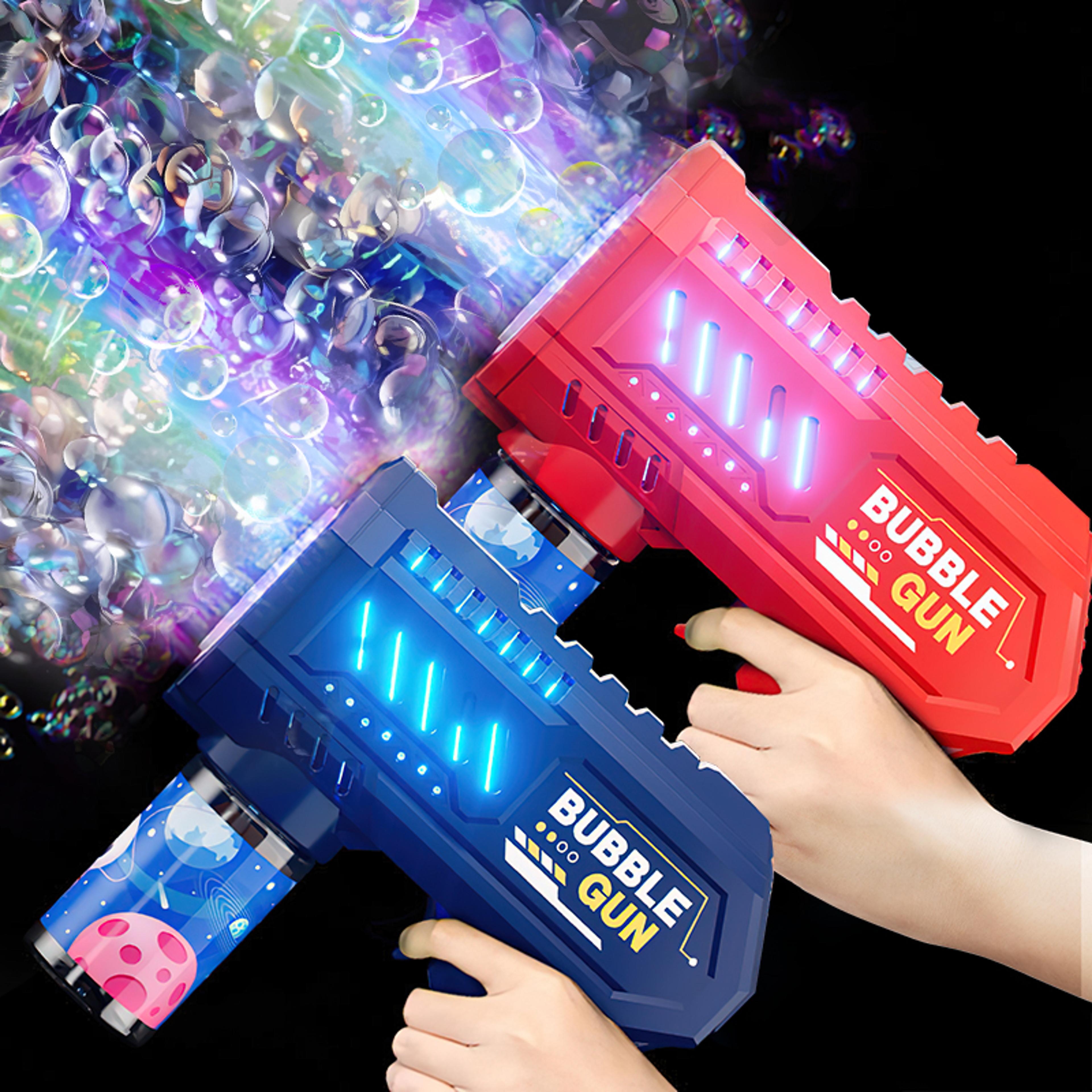 automatic space bubble gun for kids outdoor bubble machine gift toy
