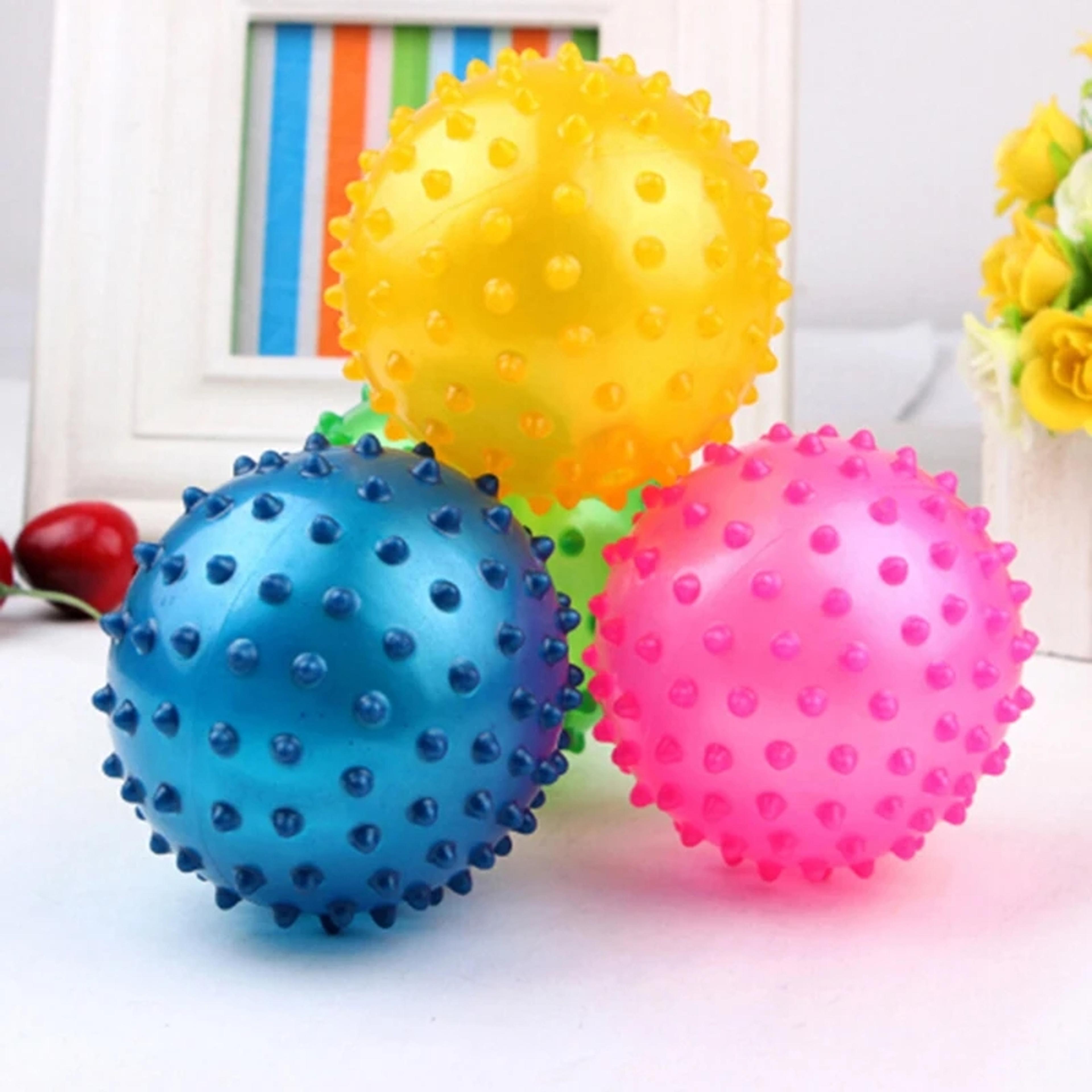 kids inflatable sensory ball soft spiky massage toy for play and development