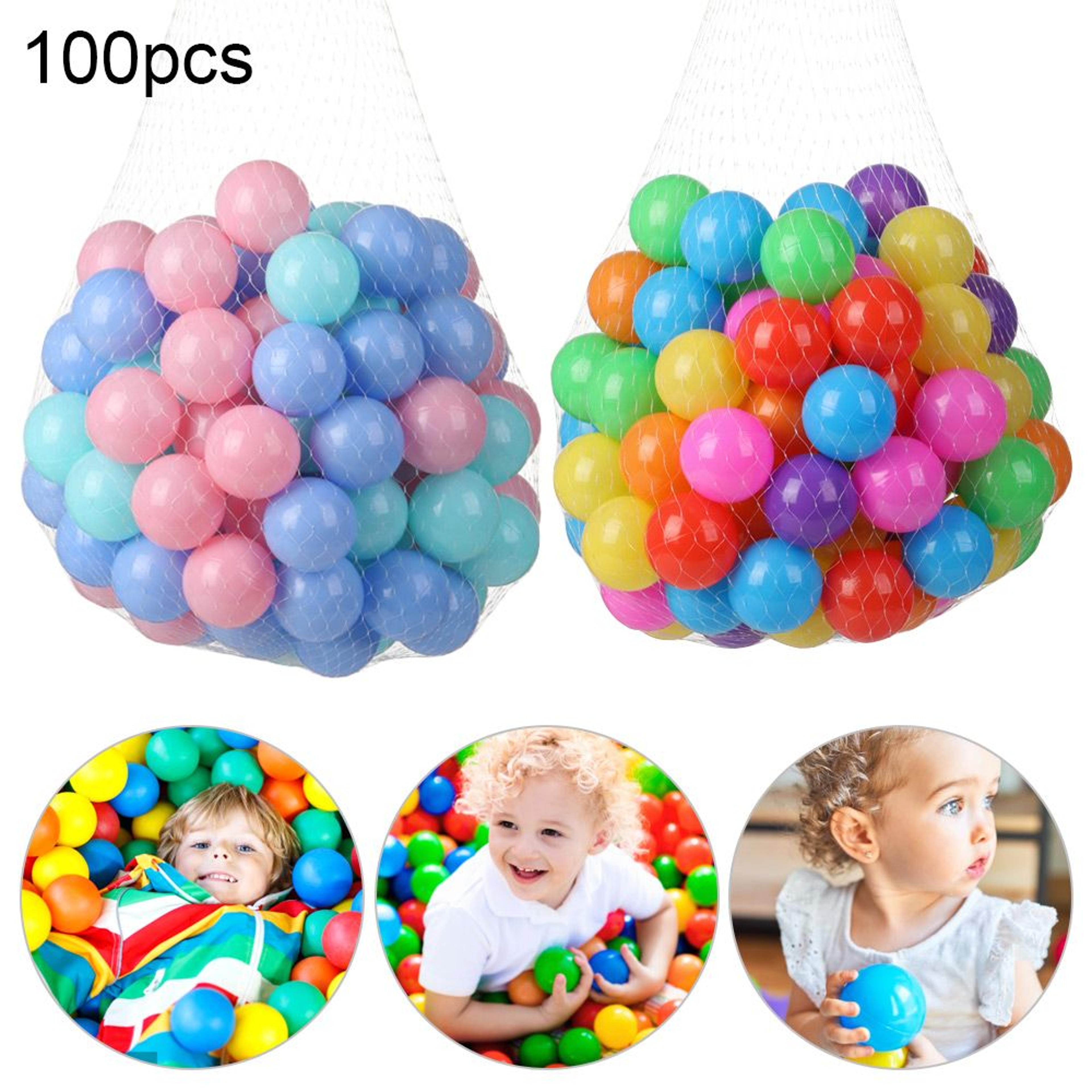 colorful soft pool balls for kids ball pit and water play