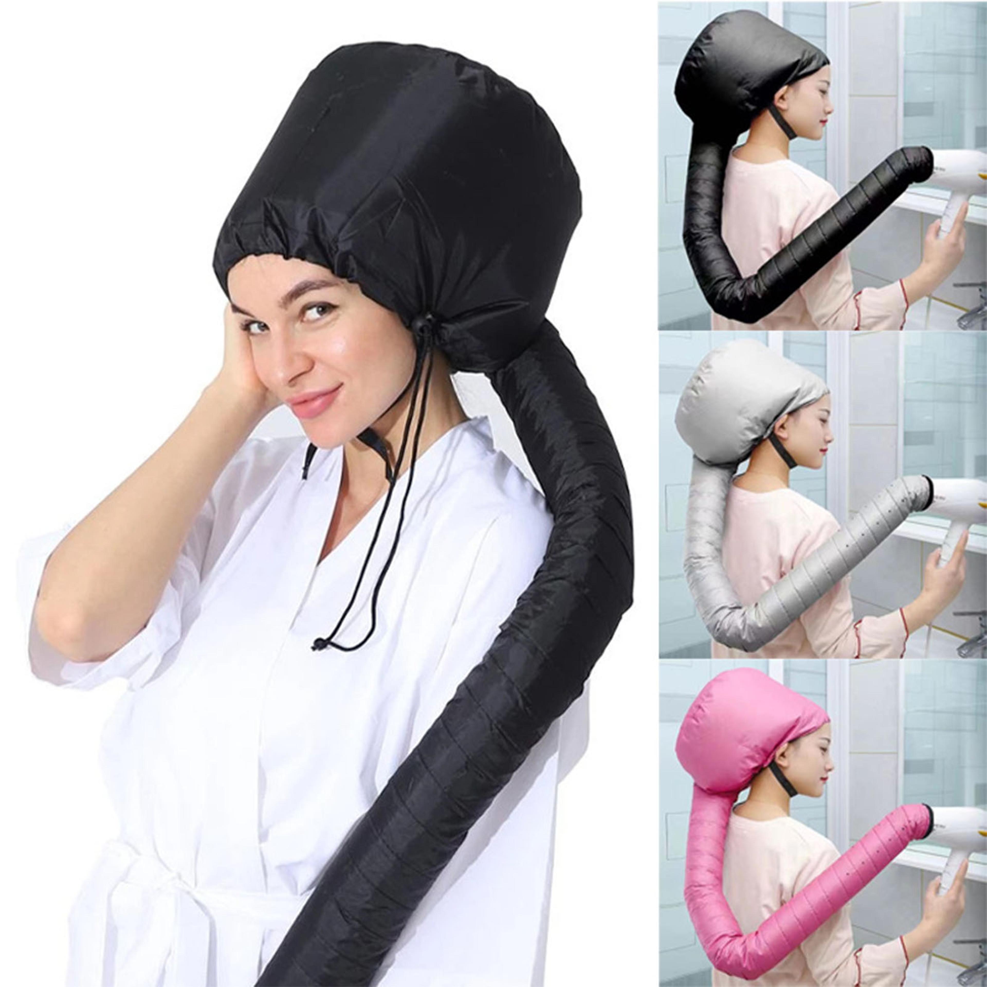 reusable hair dryer cap for deep conditioning and at home hair styling