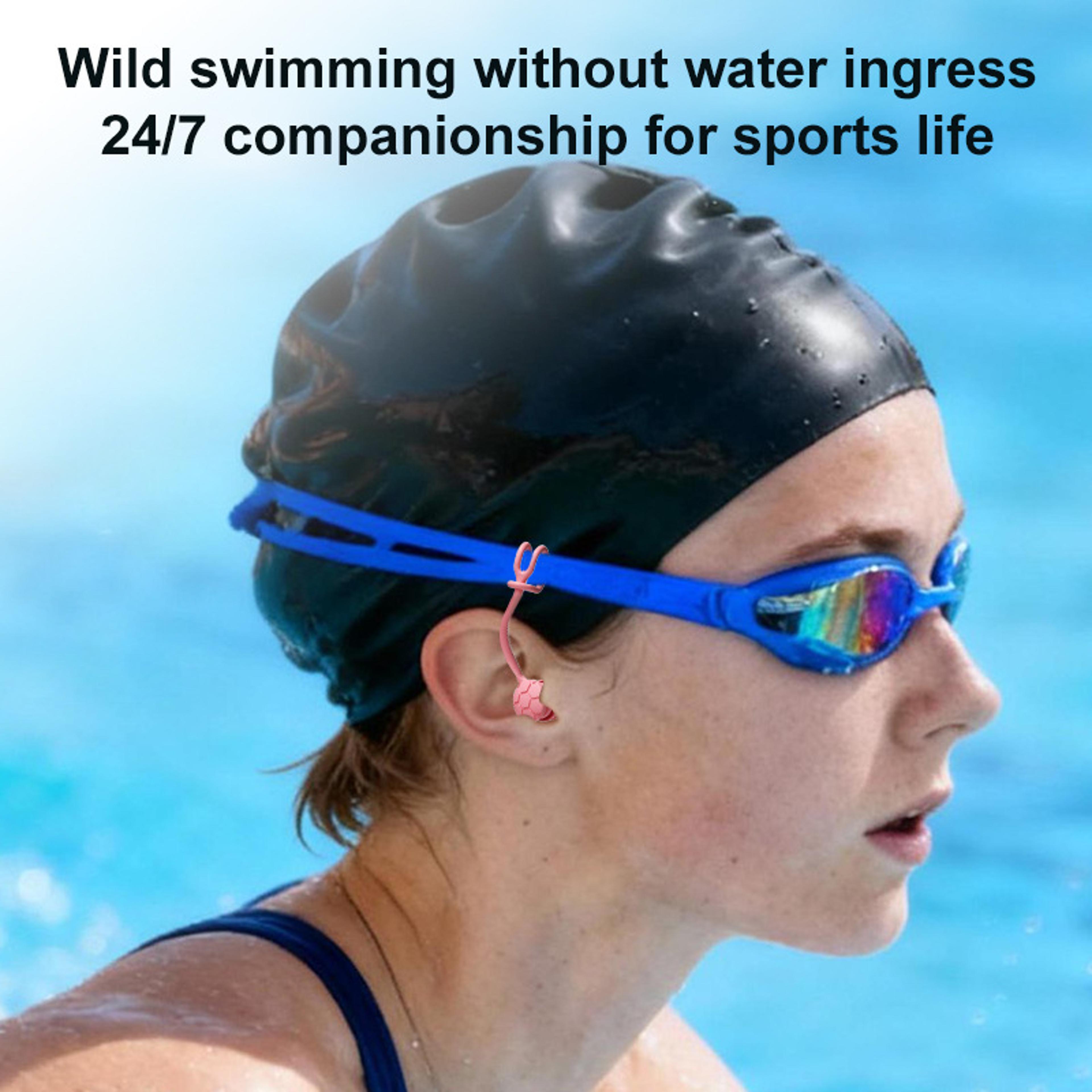 corded silicone swimming earplugs for waterproof noise reduction