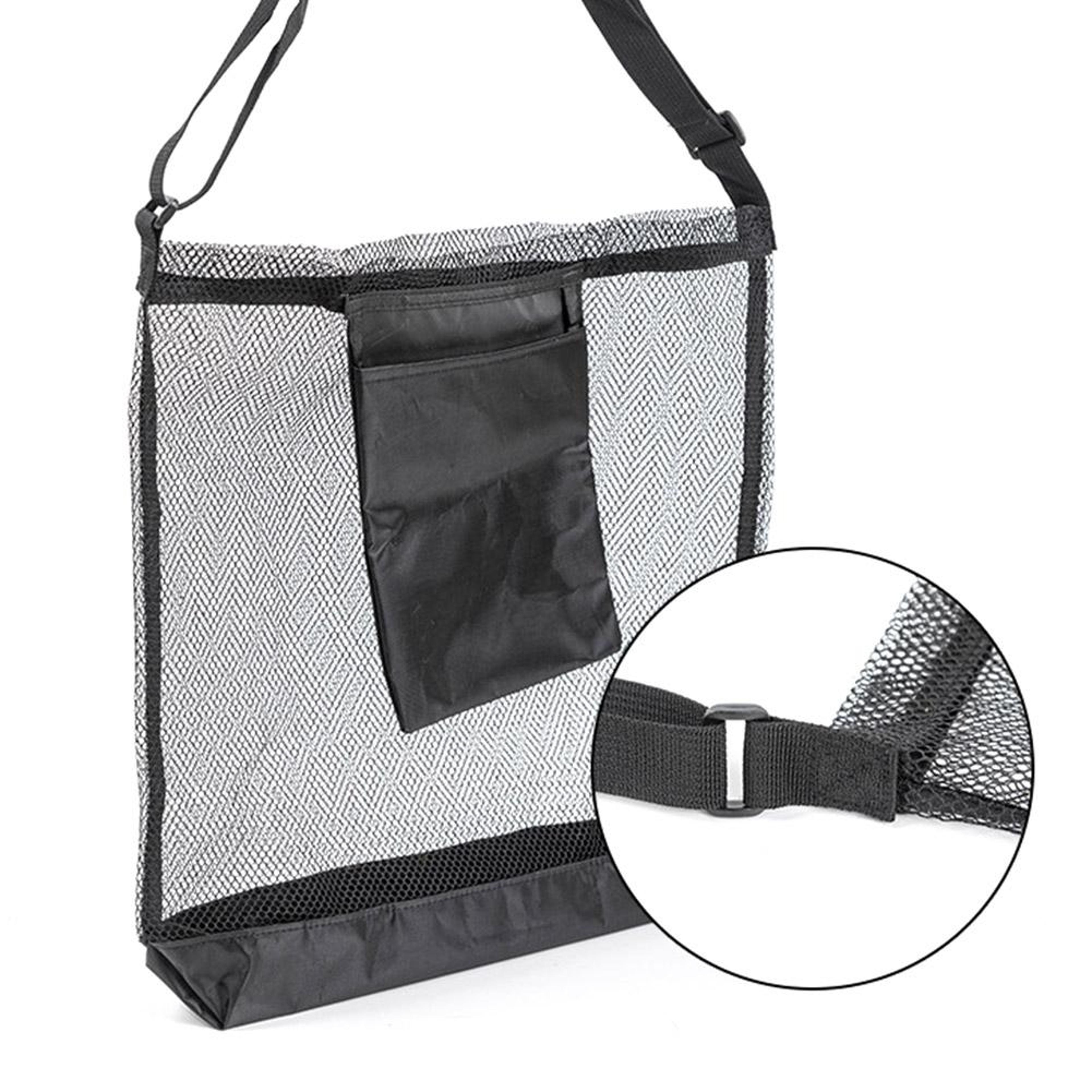 mesh mushroom foraging bag with adjustable strap harvest pouch for outdoor picking