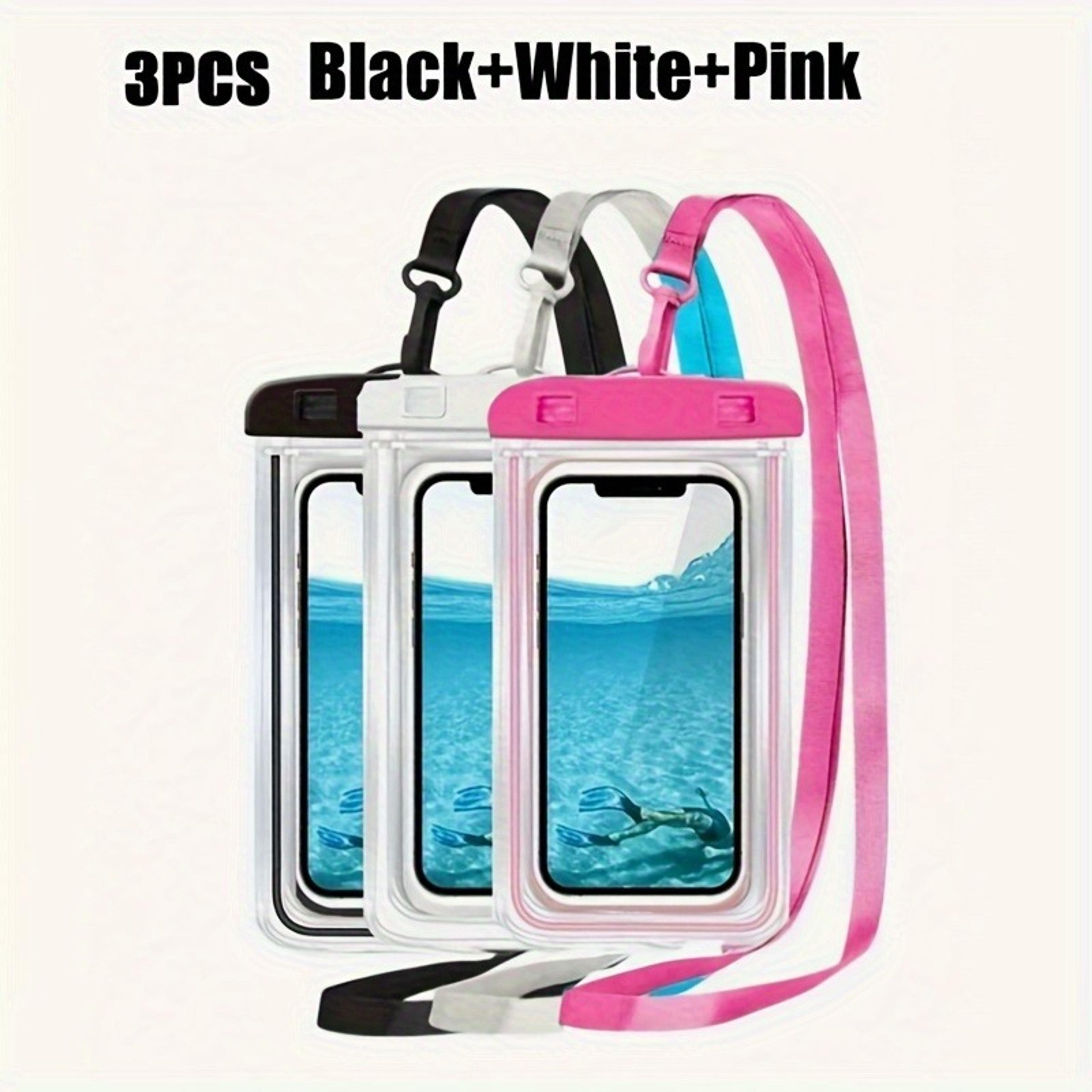 universal waterproof phone pouch for beach kayaking and fishing