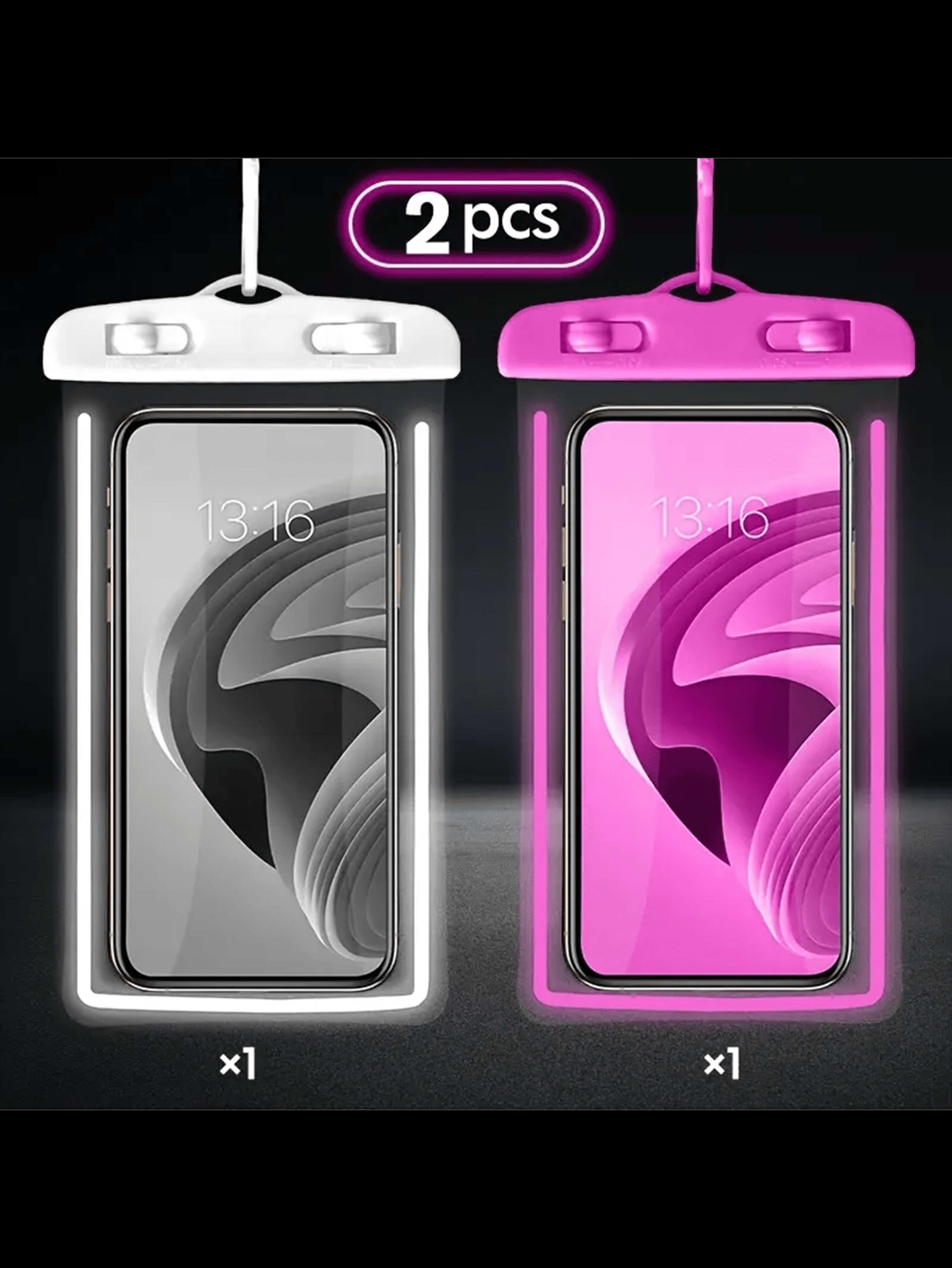 waterproof phone pouch with touch screen case