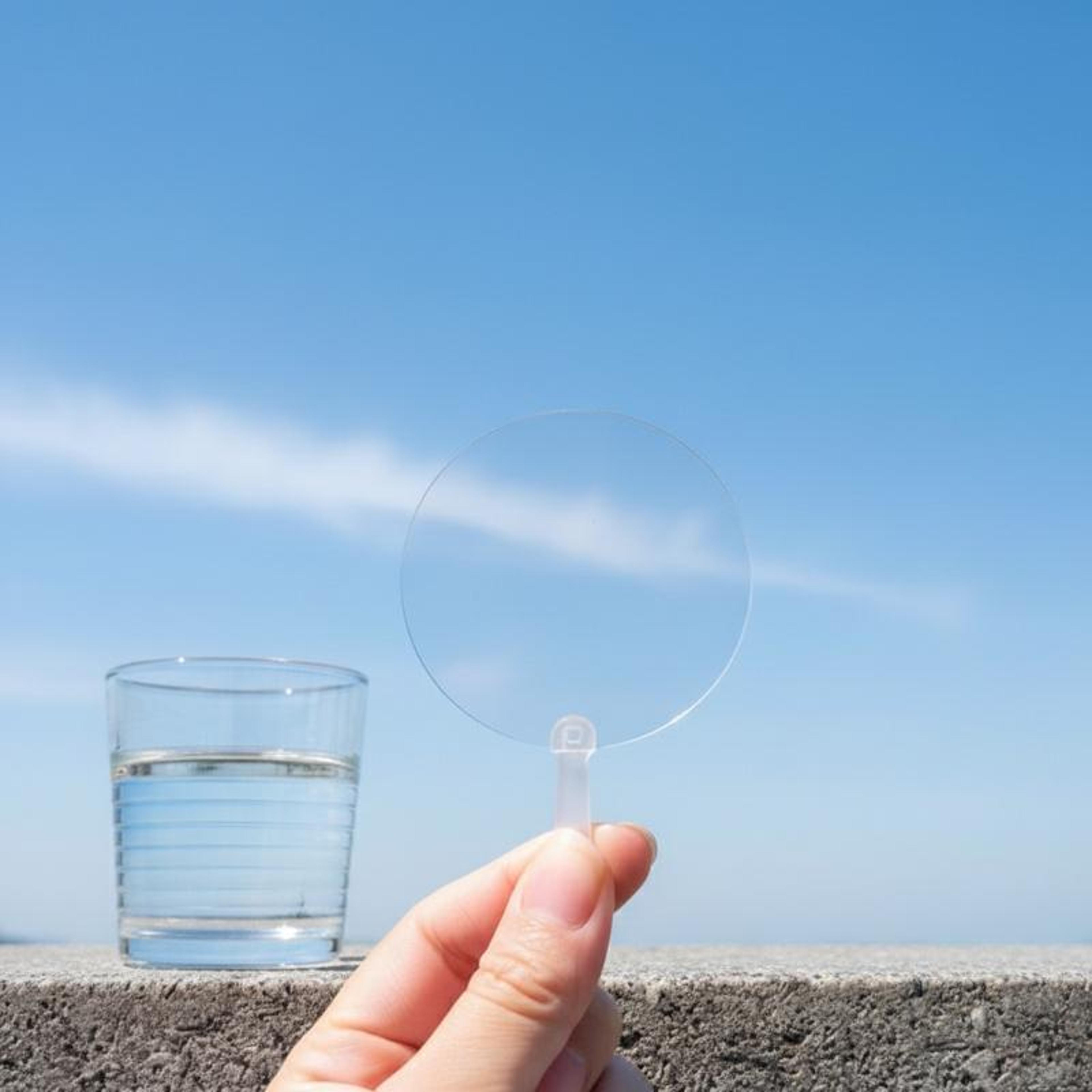 mini transparent diy hand fans for kids crafts wedding party favors