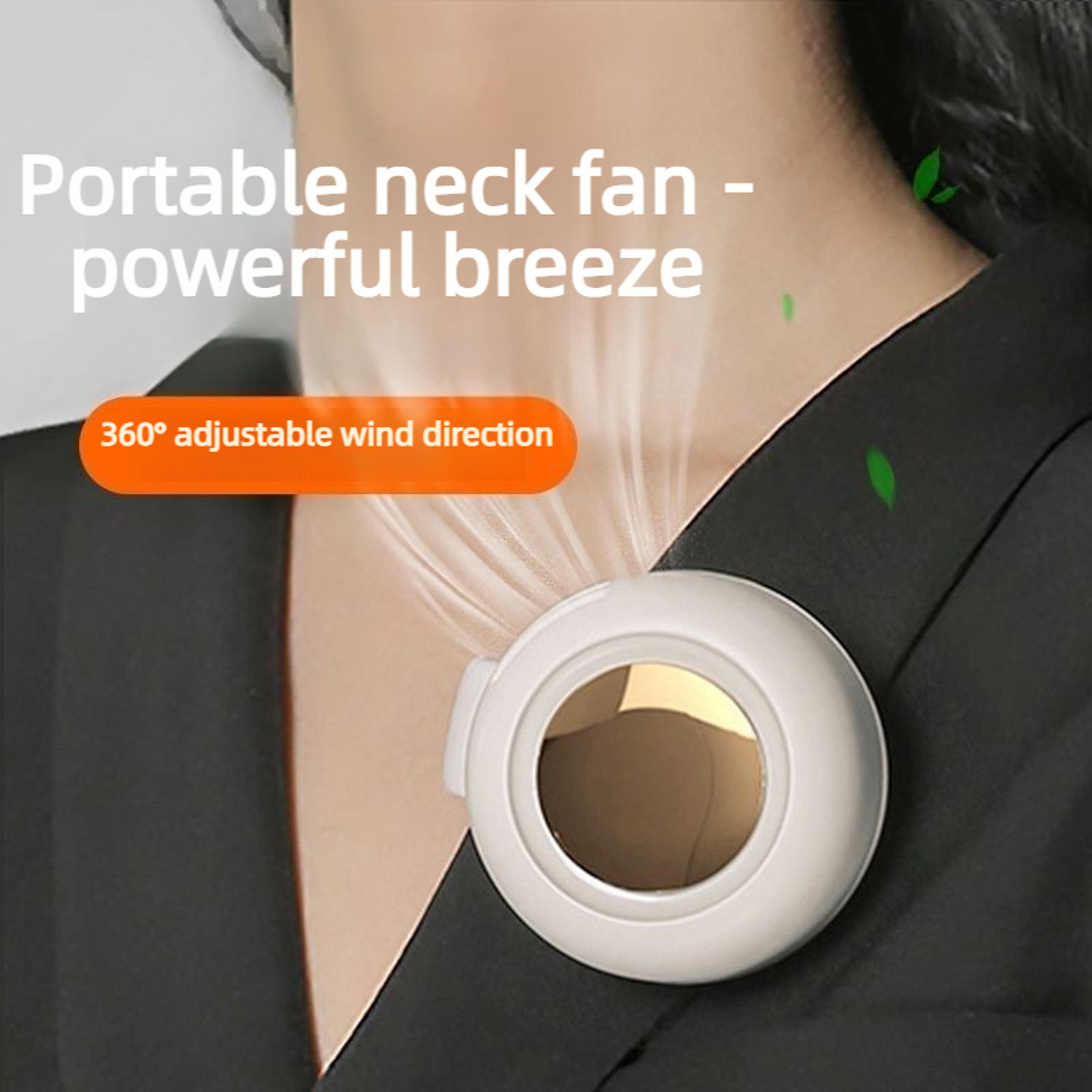 portable mini clip fan speed bladeless waist fan for outdoor cooling