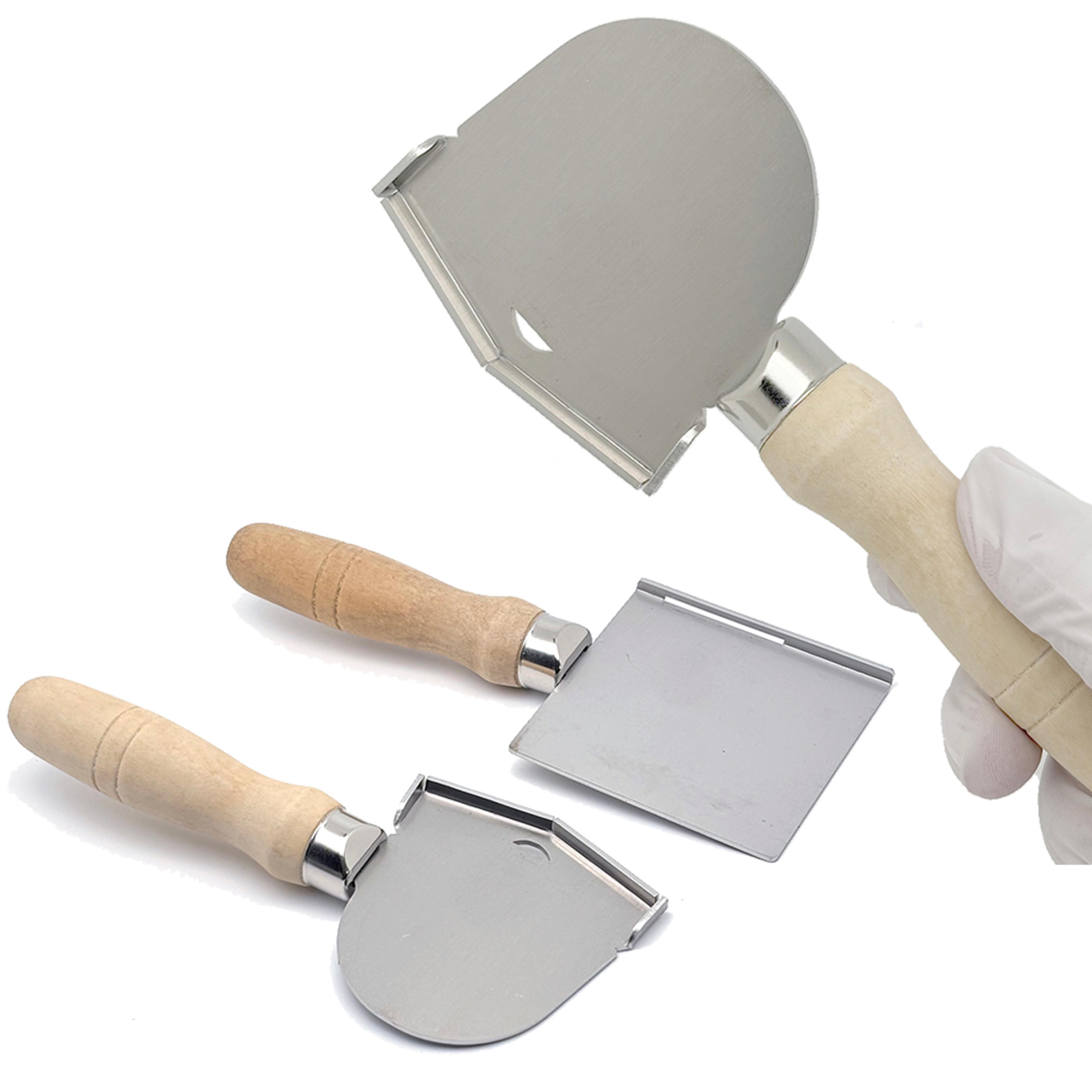 professional dental shovel & hot wax spade, stainless steel oral tool for full denture processing & wax dyke creation