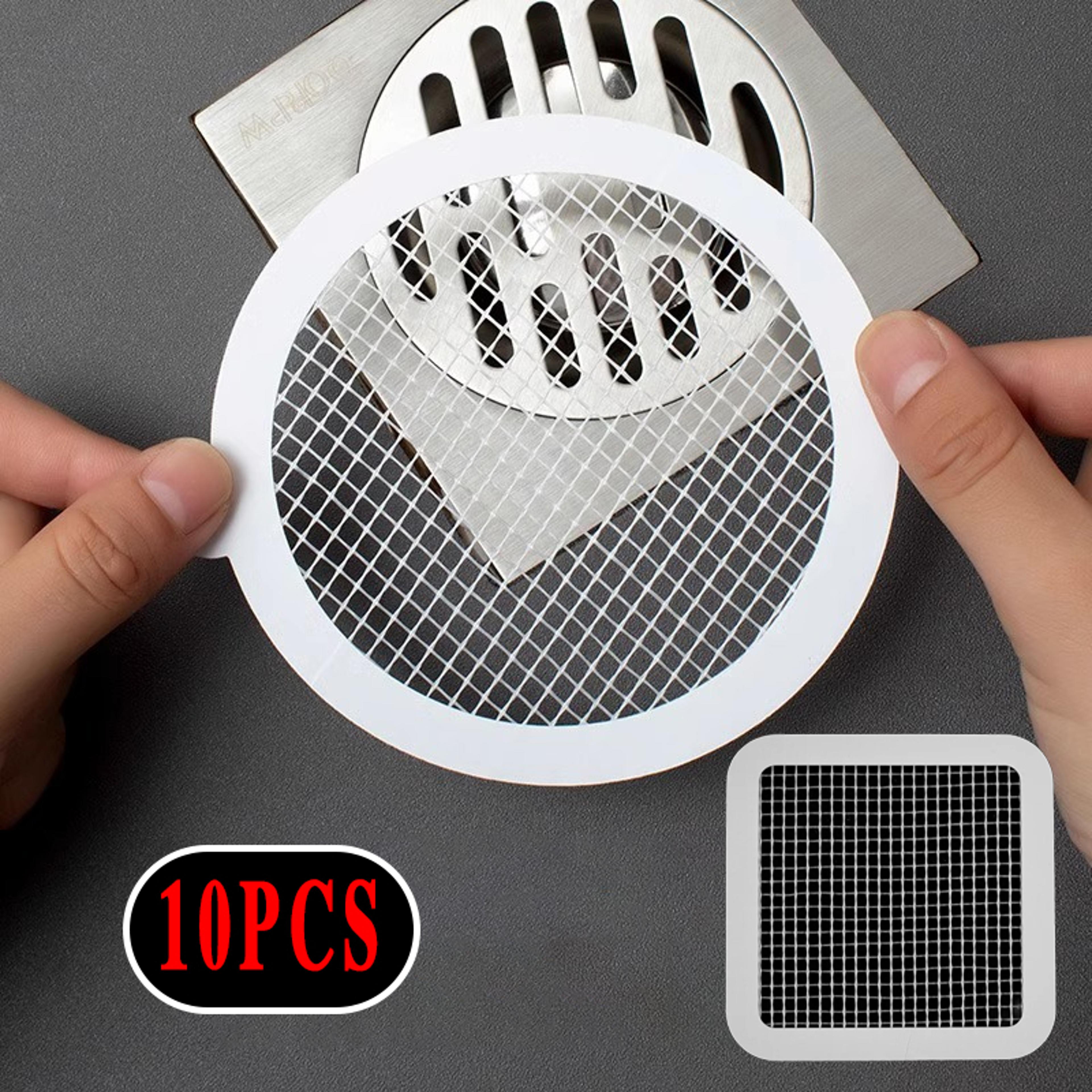 premium disposable floor drain stickers with shower drain hair catcher filters