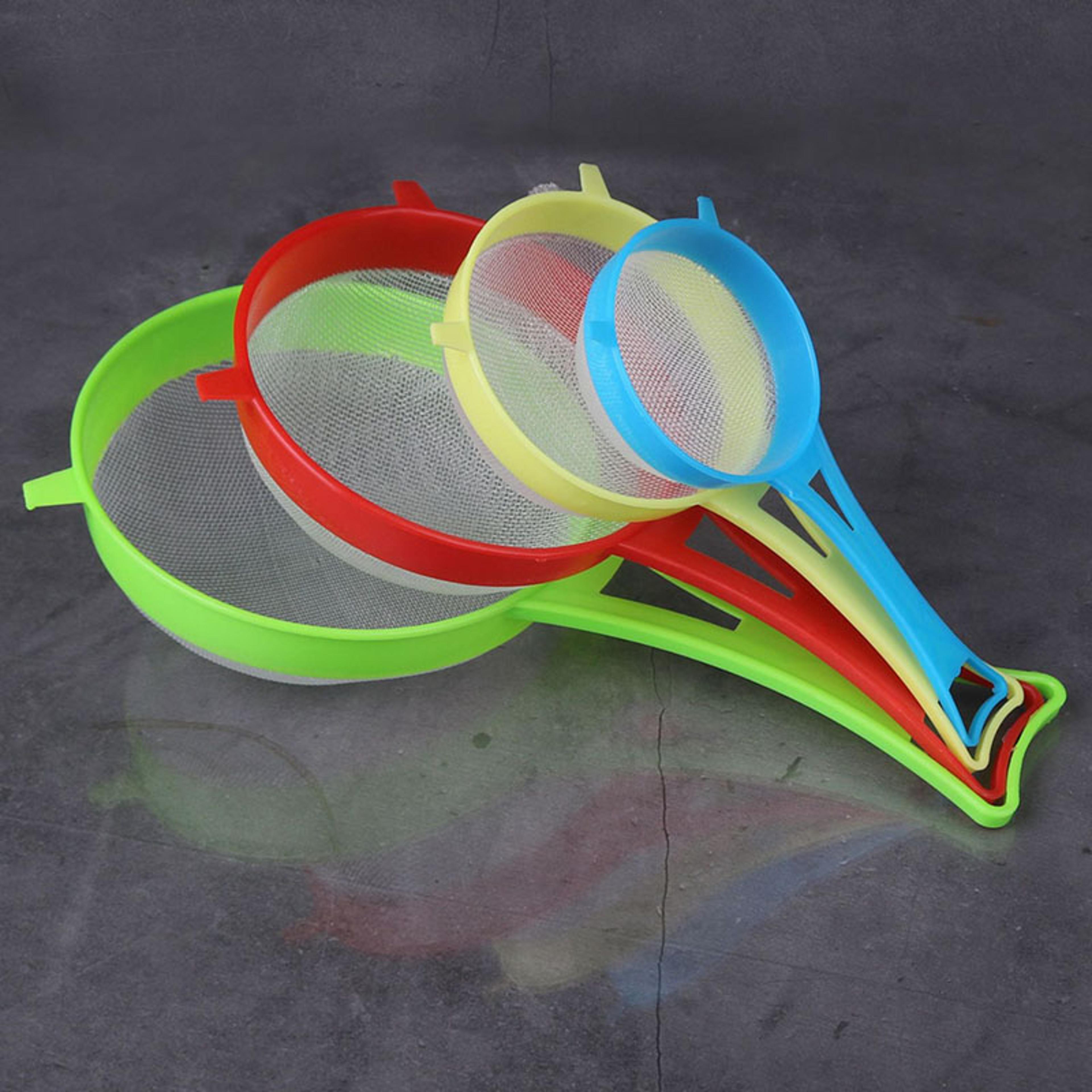 premium multipurpose mesh filter kitchen strainer set fine mesh sieve for tea juice flour & soy milk
