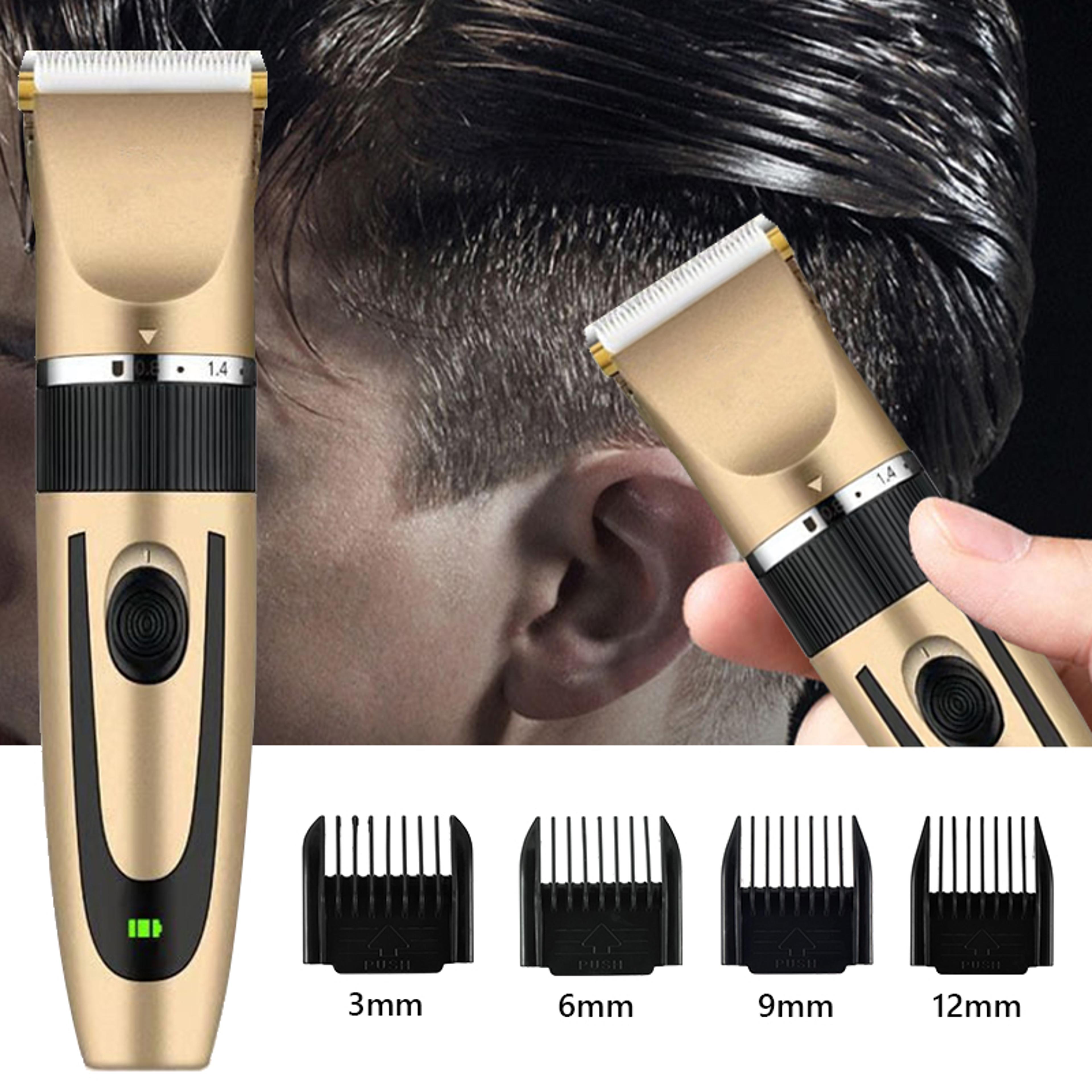 professional rechargeable hair clipper & beard trimmer