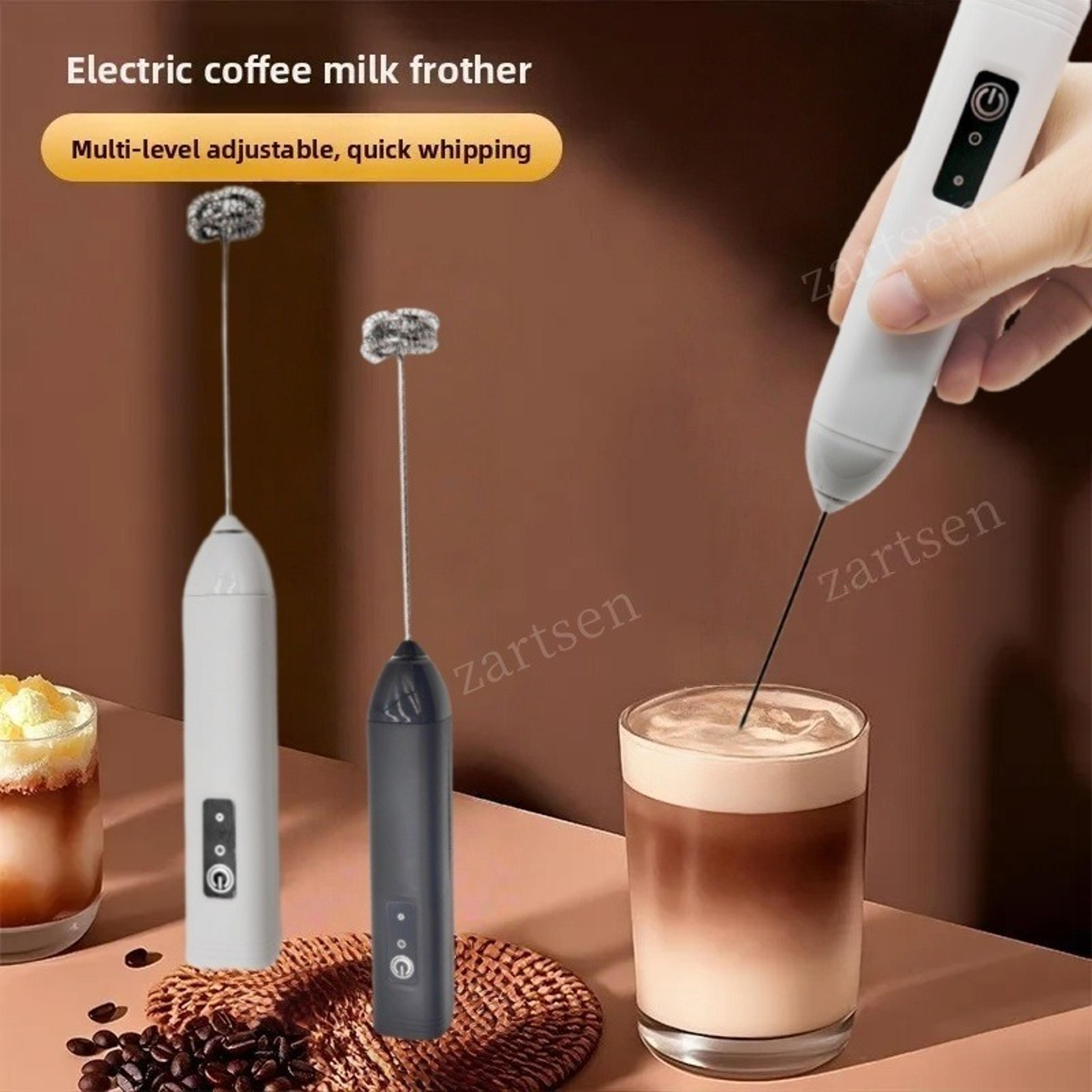 barista pro usb rechargeable milk frother handheld coffee mixer