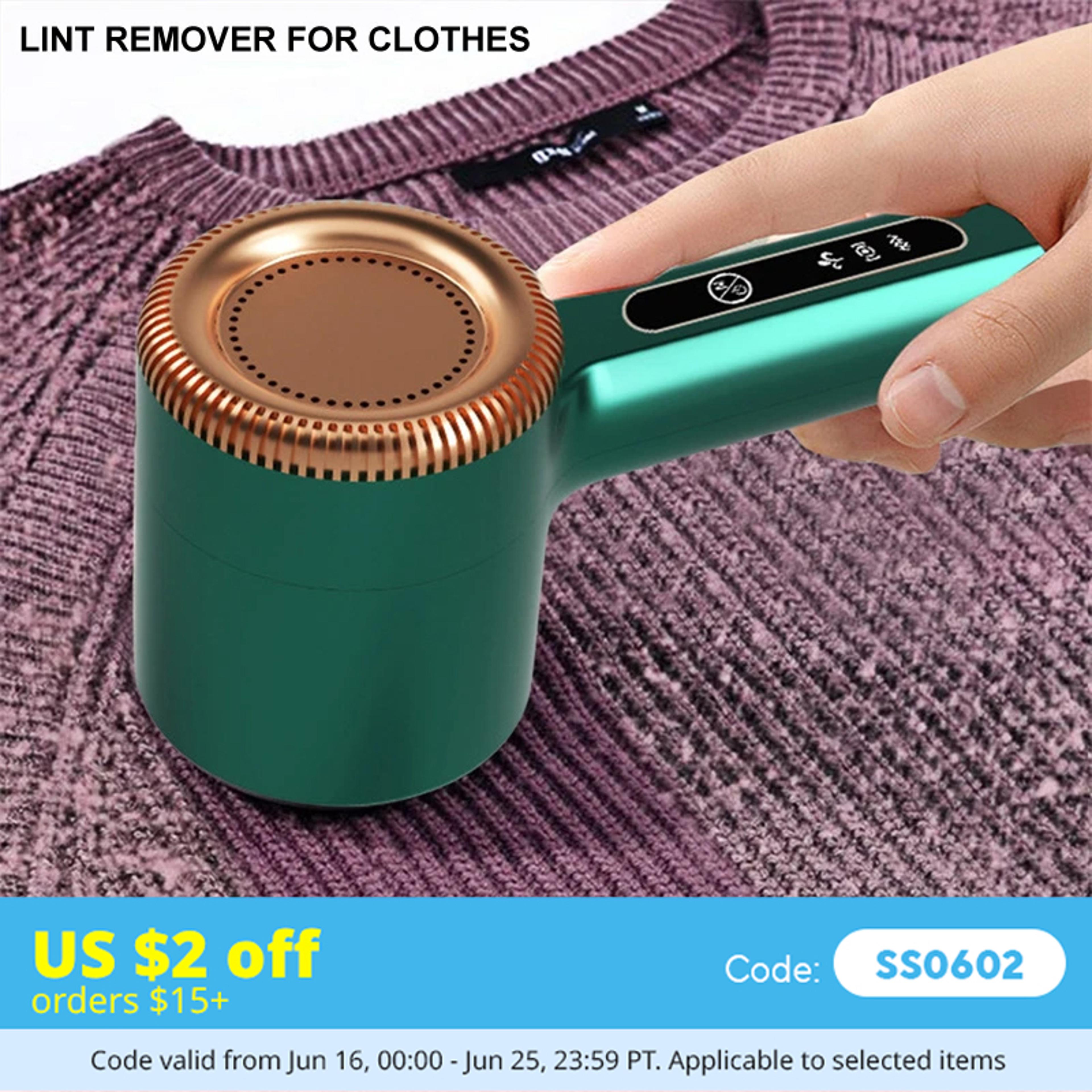 rechargeable fabric shaver lint remover for clothes and sweaters with usb charging