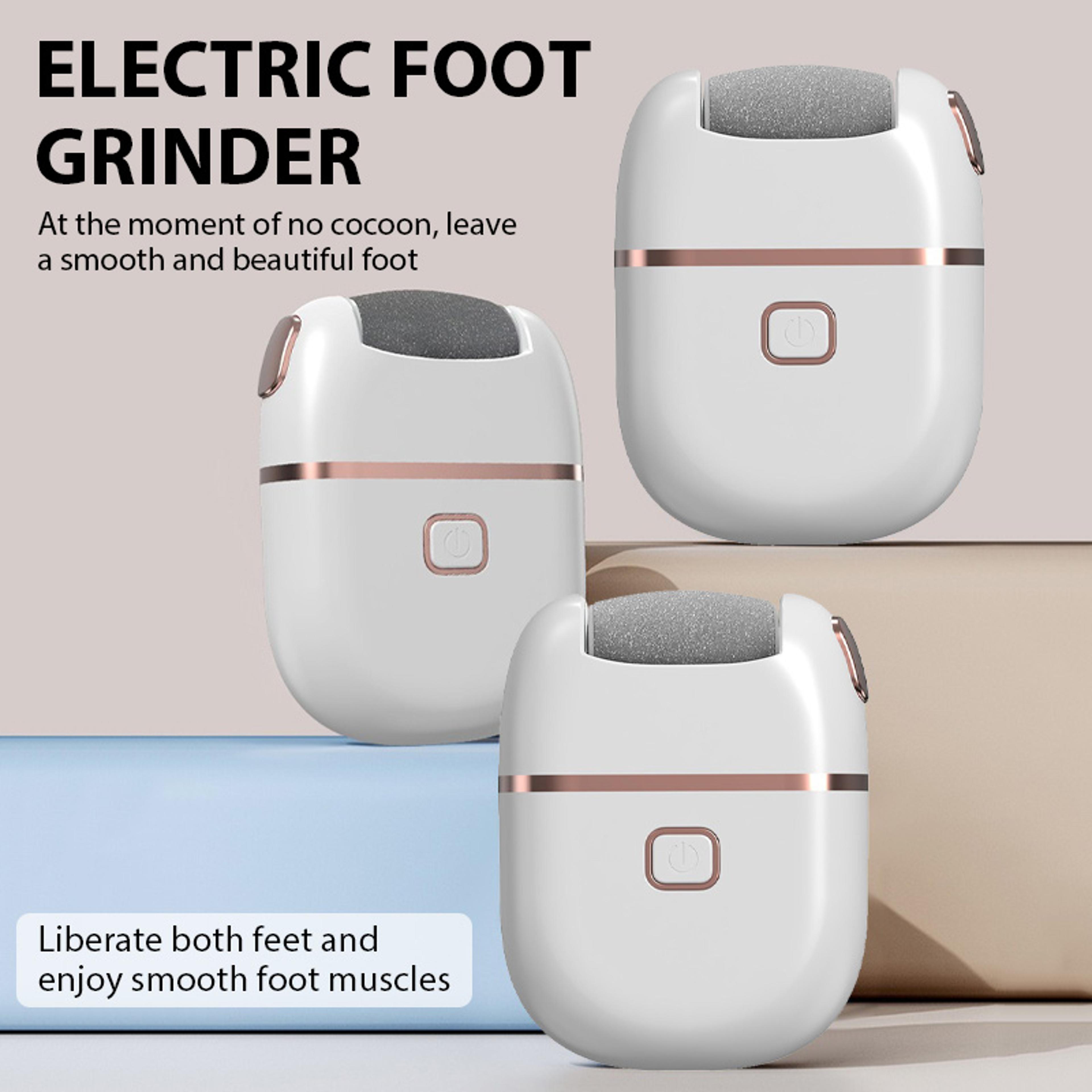 rechargeable electric foot callus remover for smooth heels and dead skin care