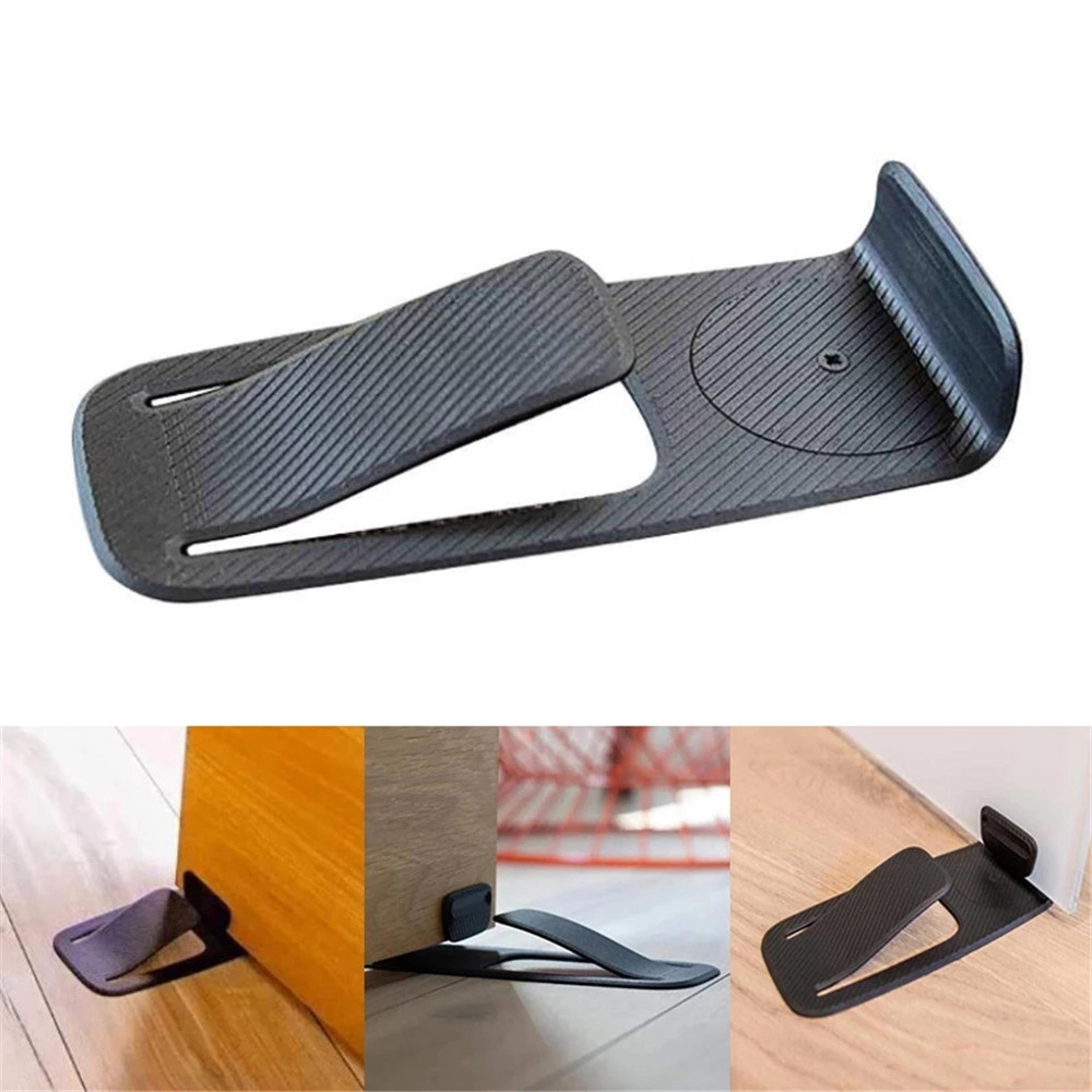 premium wedge style door stopper with safety protector and anti slip grip