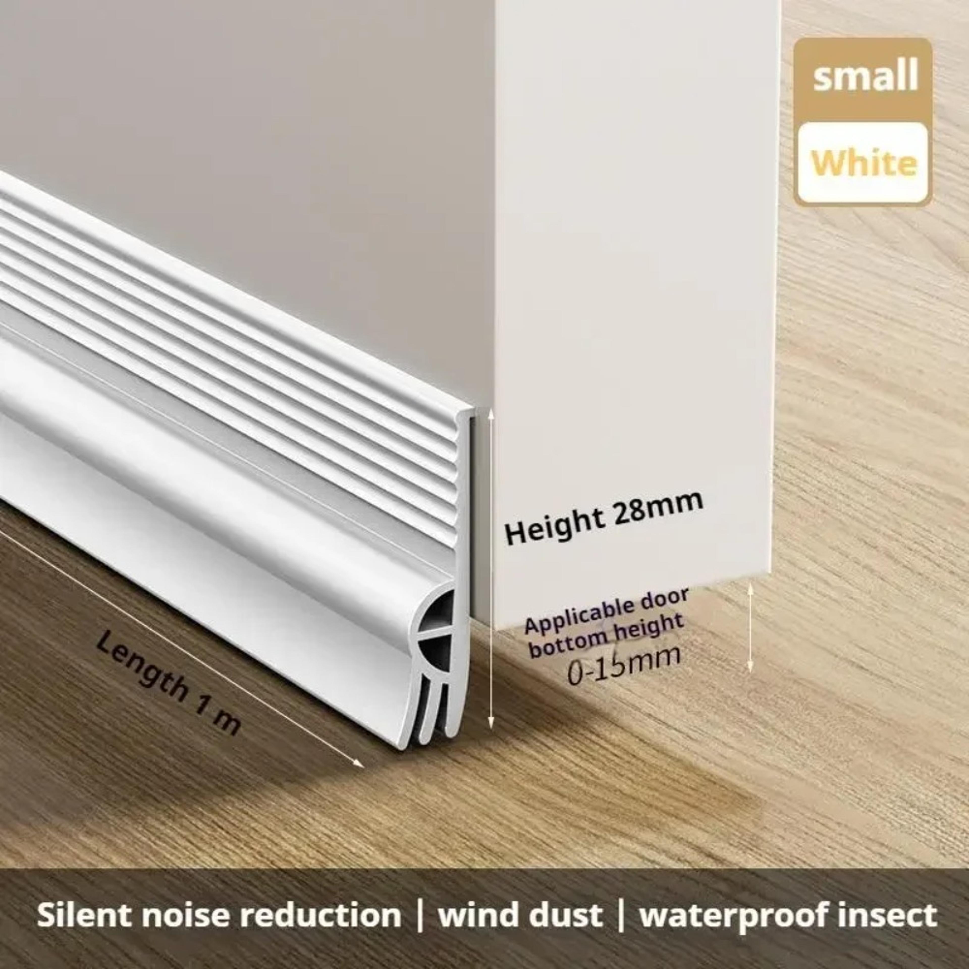 self adhesive door bottom seal strip weatherproof draft stopper for noise reduction and energy saving