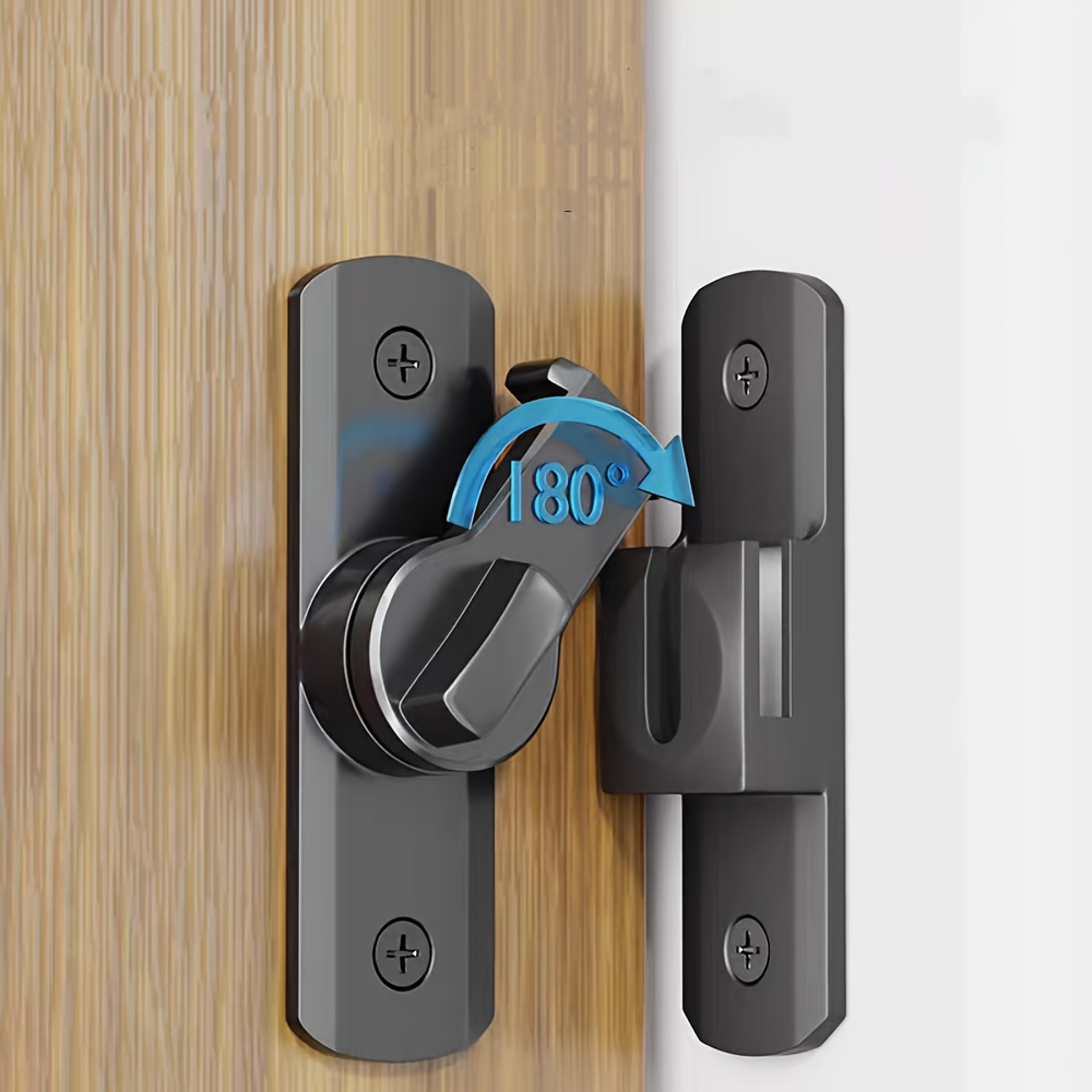 stainless steel door hook latch lock for cabinets, barn doors, windows & sliding gates