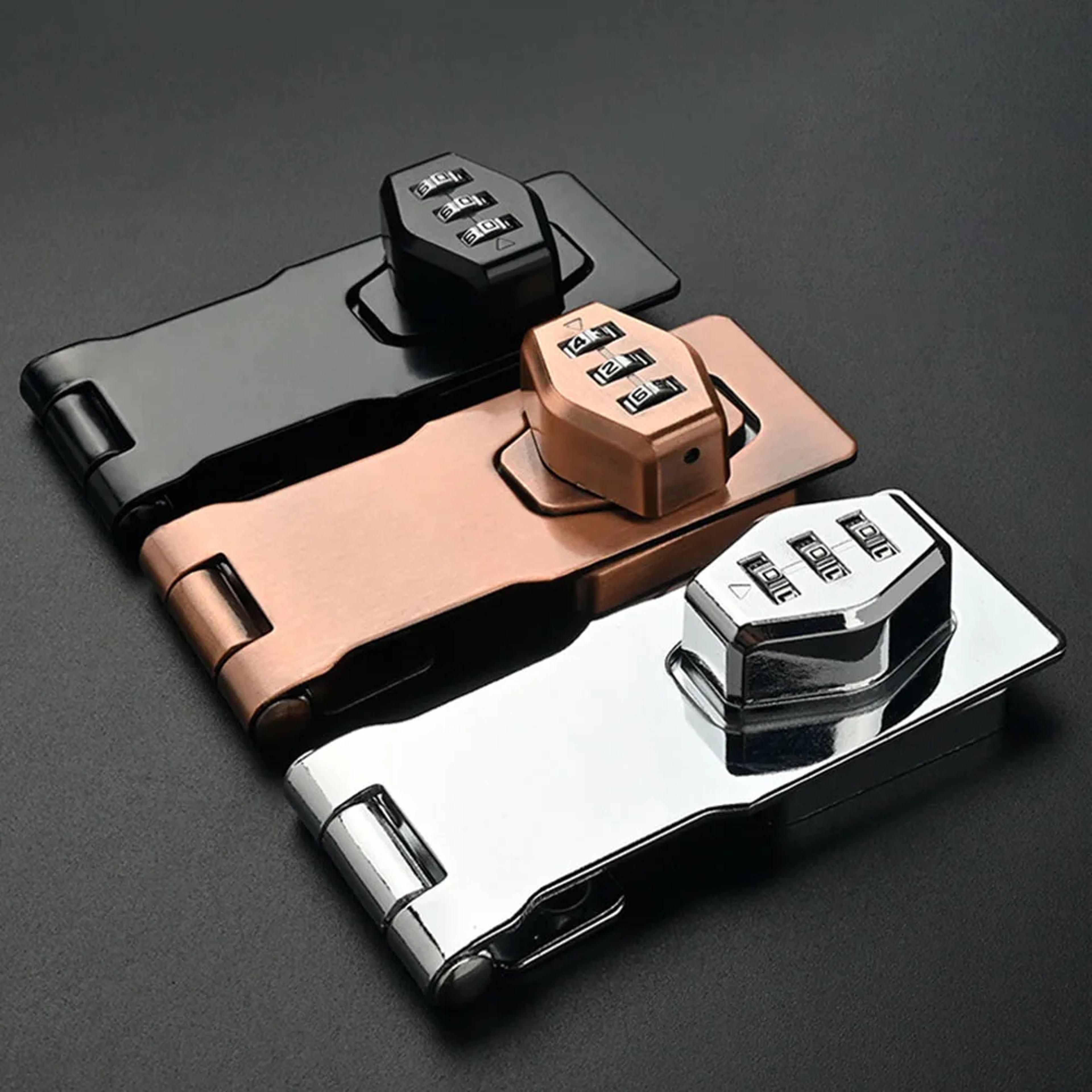 combination cabinet lock digit password security bolt for drawers and doors