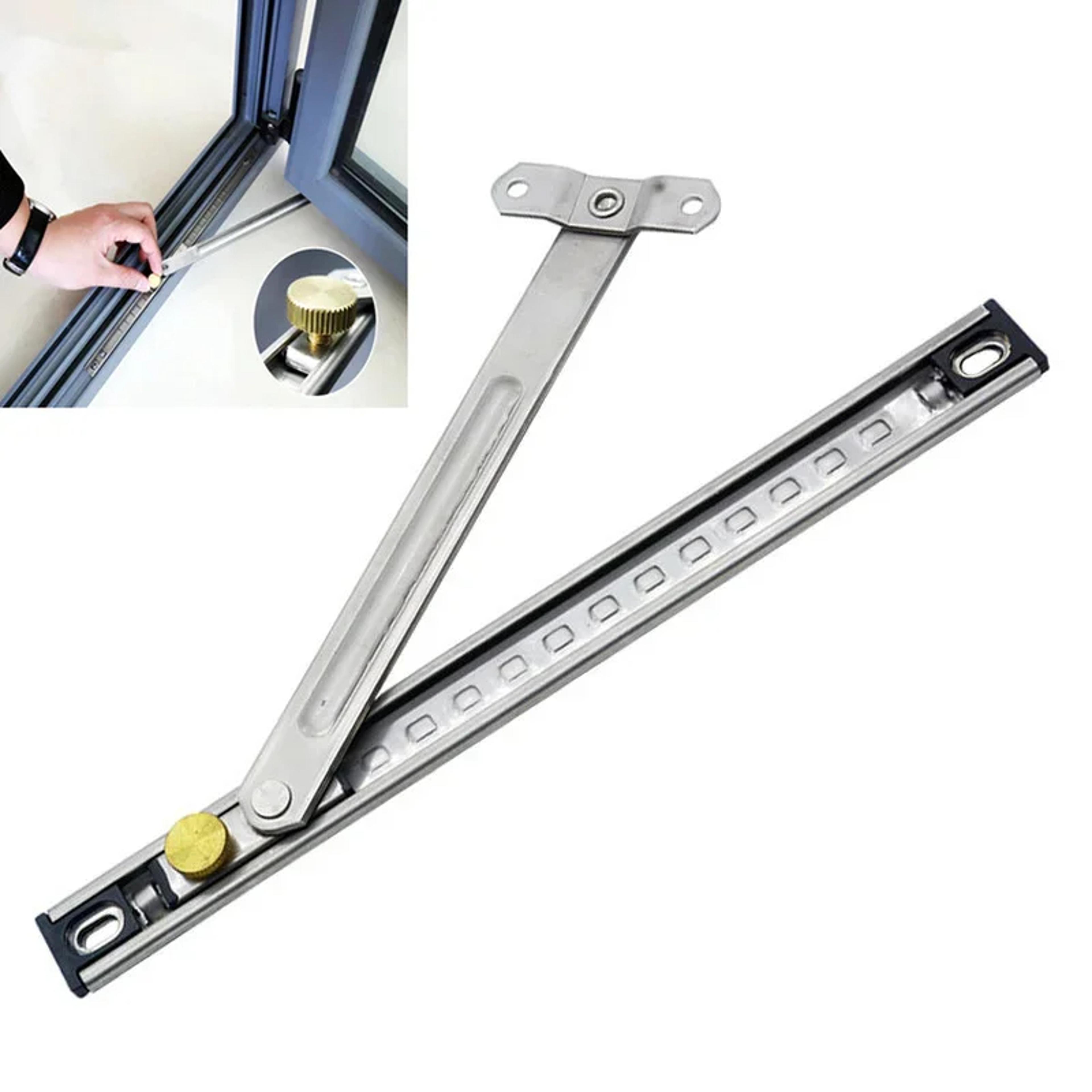 stainless steel window restrictor windproof support brace and child safety lock