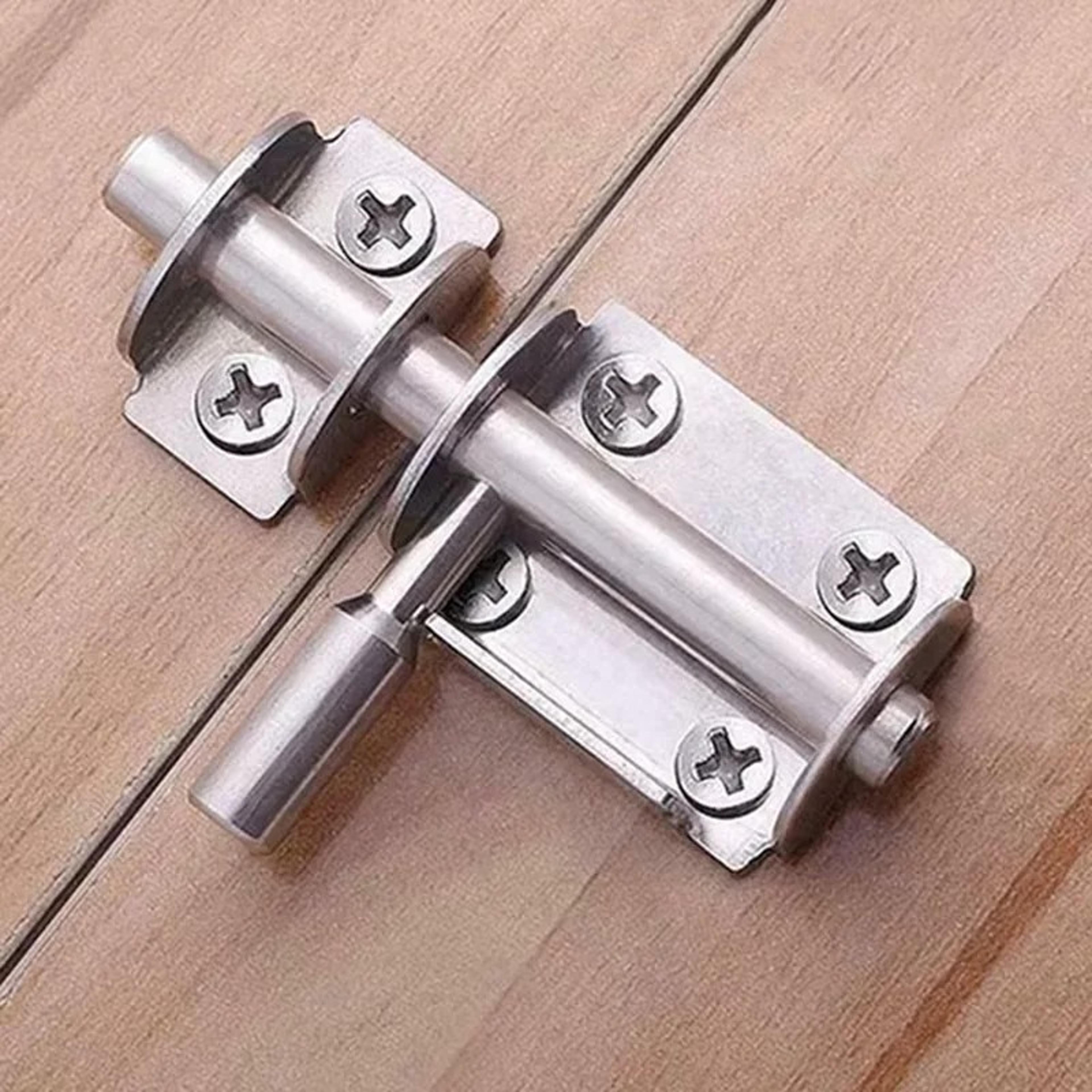 heavy duty sliding door latch & bolt lock hasp for home and gate security