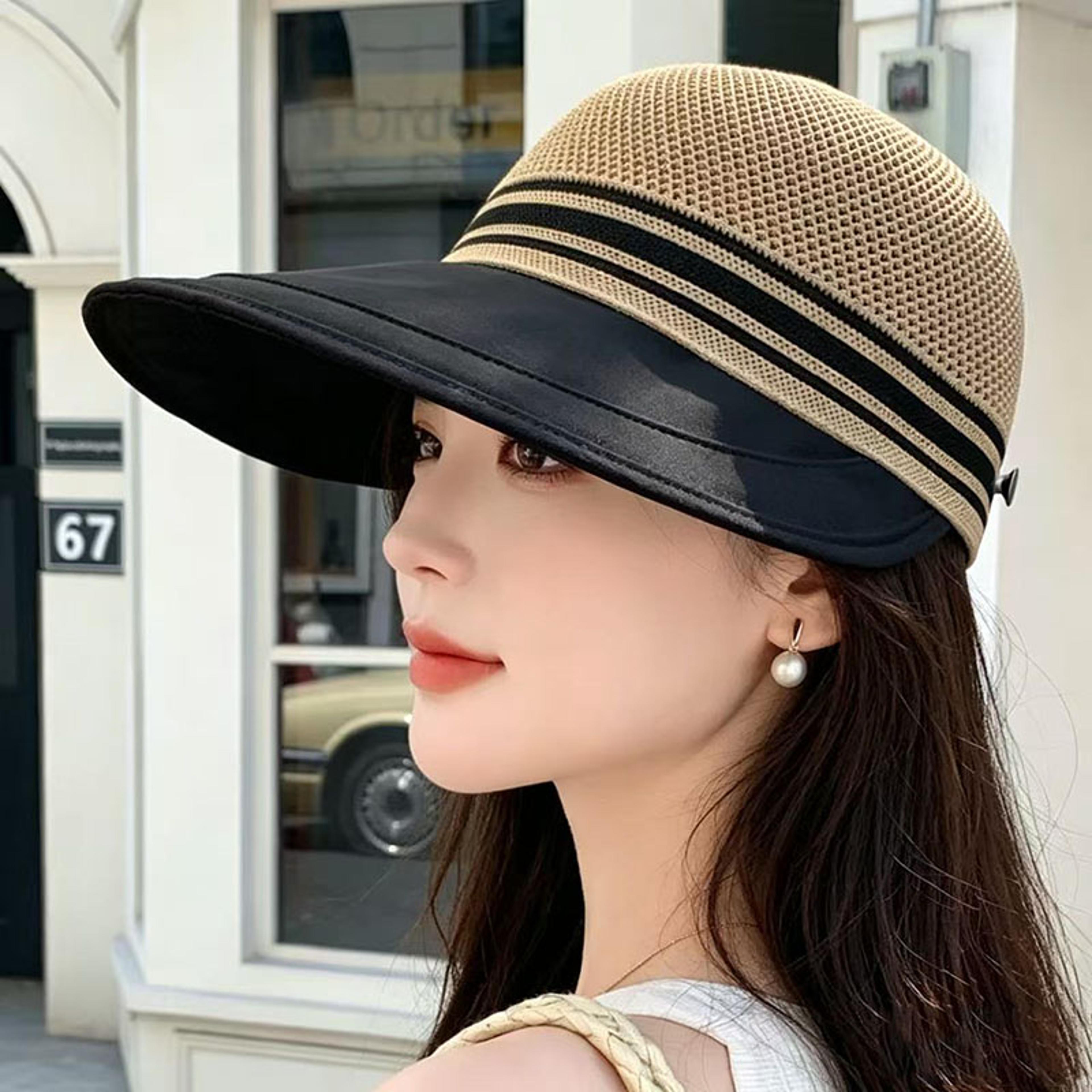 breathable womens summer sun protection wide brim fisherman hat
