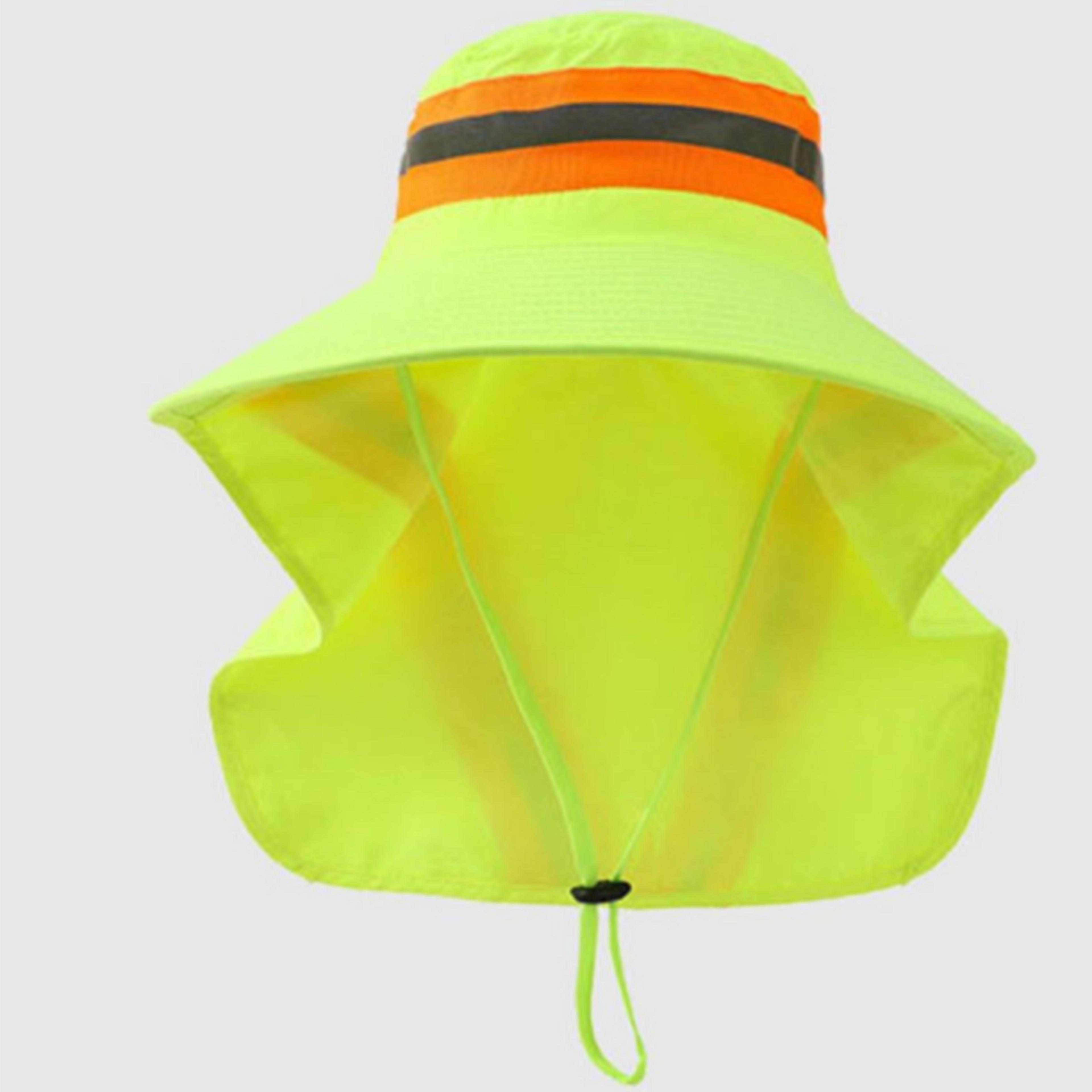 guardian shade reflective uv protection sun hat with wide brim & neck cover