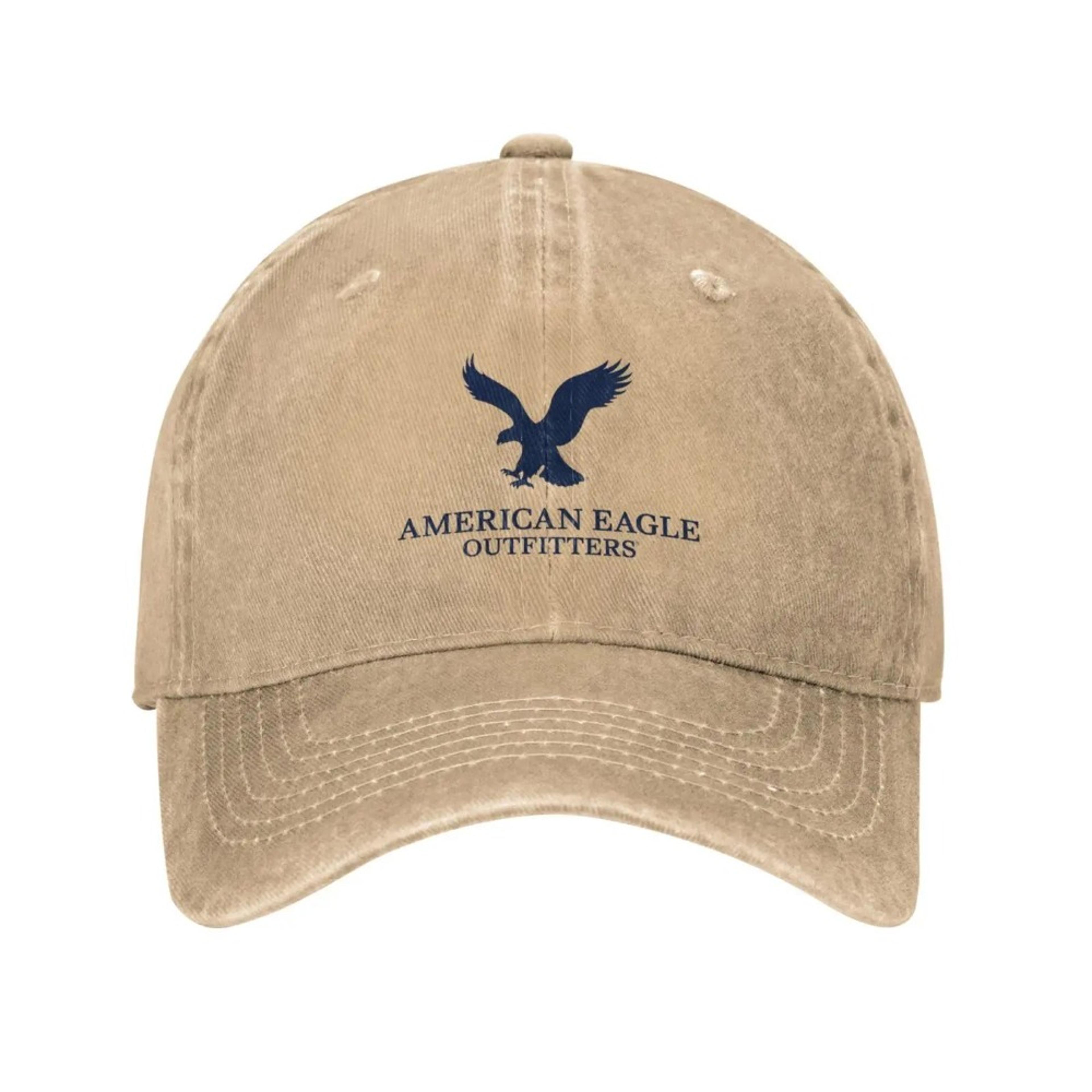 american eagle cotton baseball cap adjustable sun protection hat for men & women