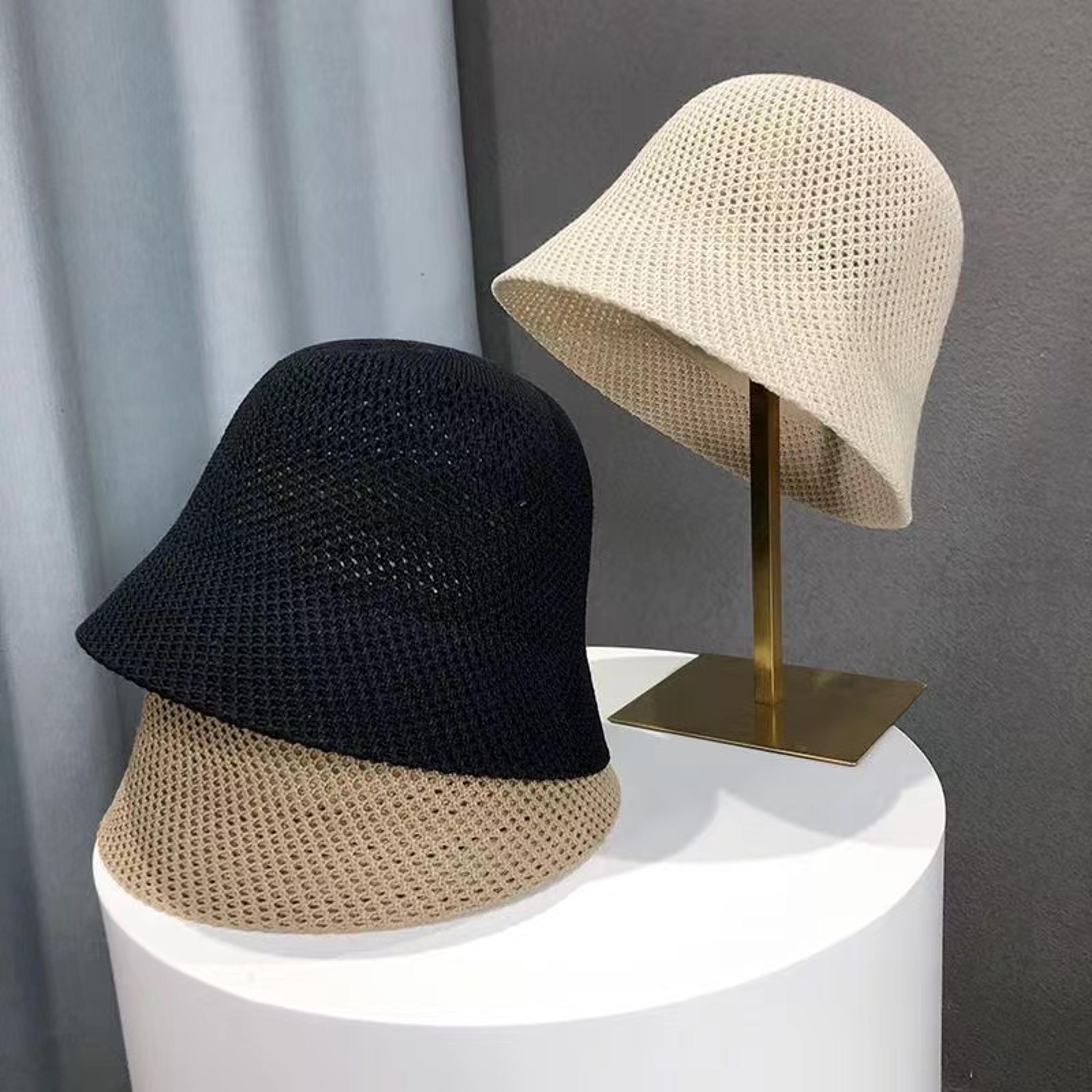 foldable straw bucket sun hat for women travel beach uv protection
