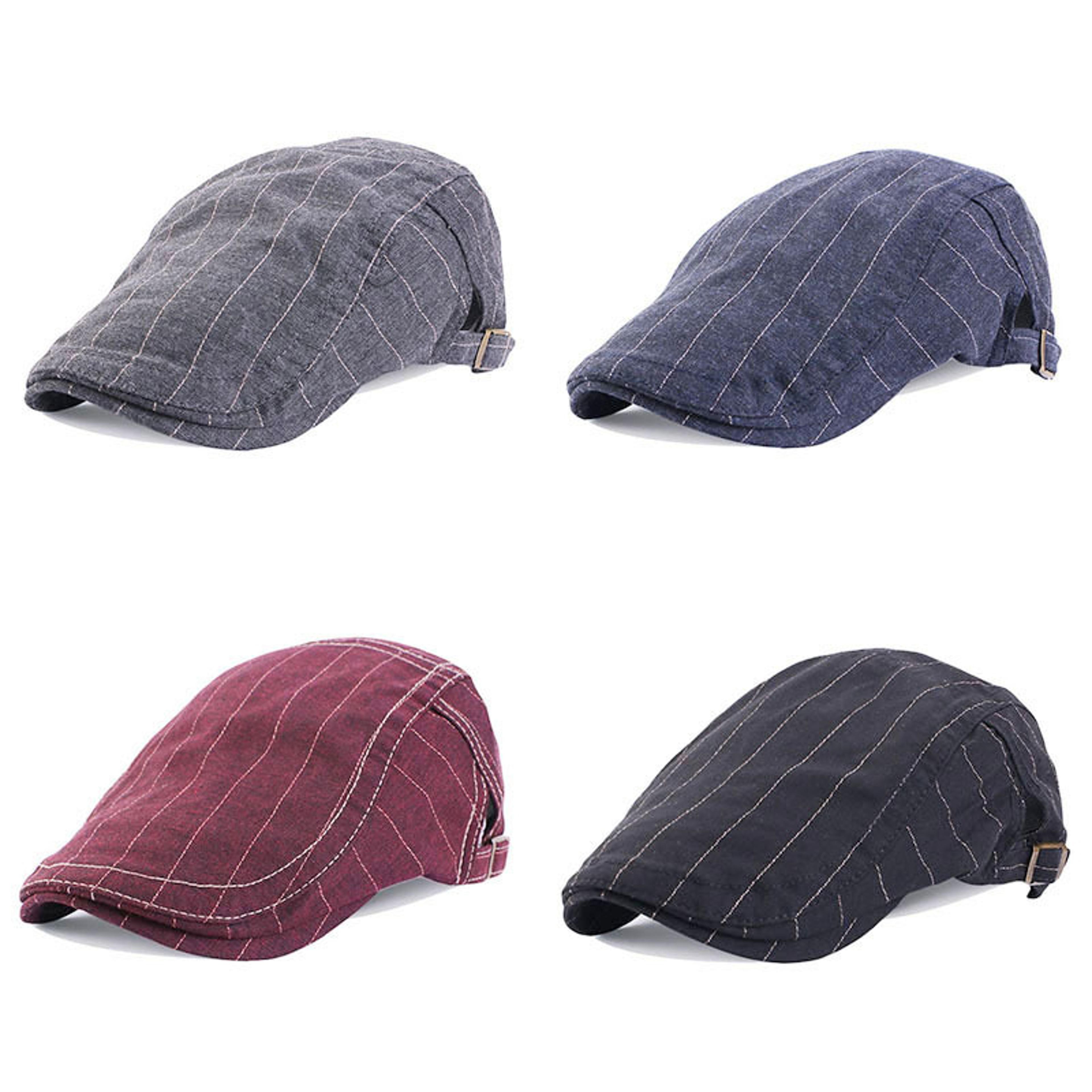 breathable lightweight adjustable peaked beret painter hat for spring summer