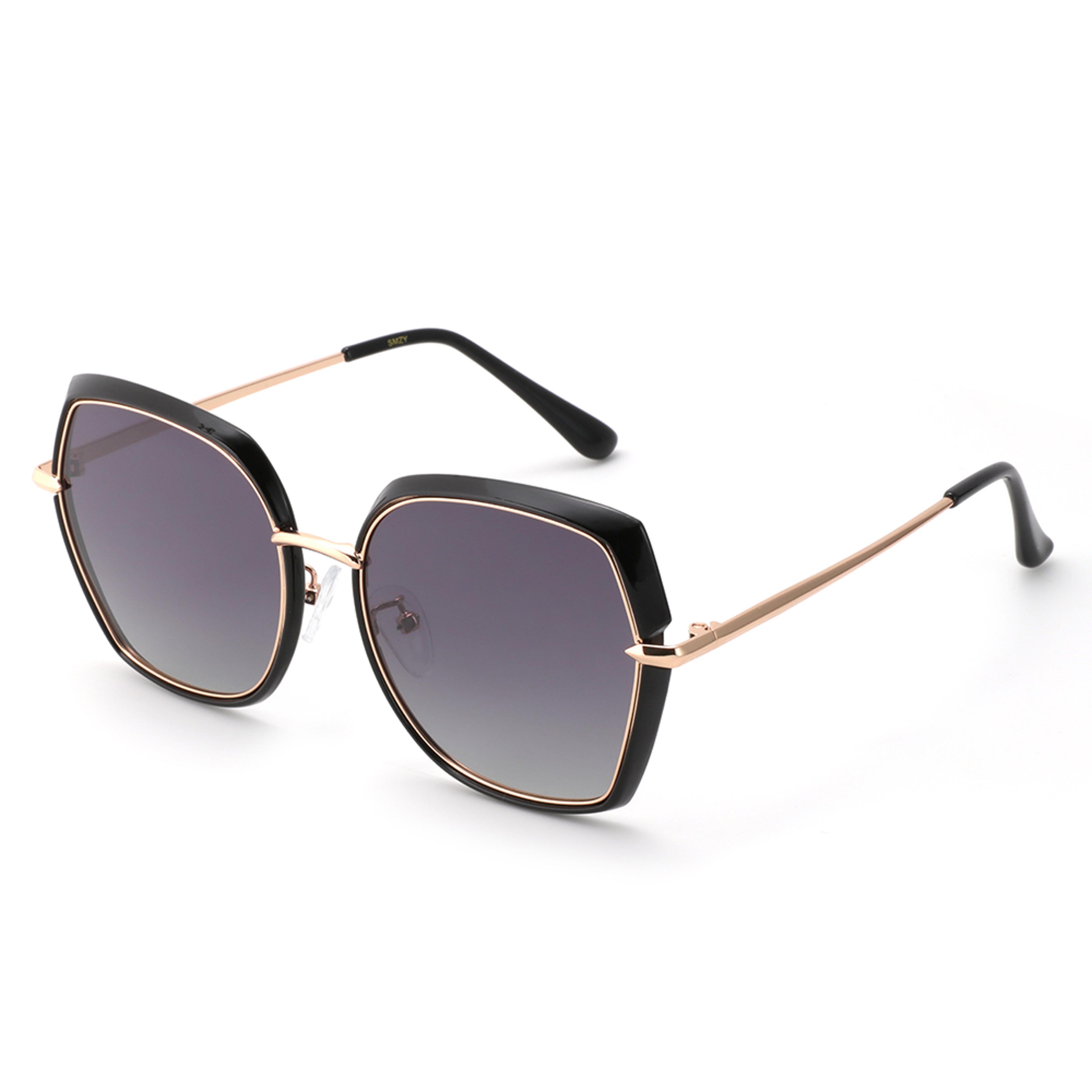 butterfly polarized metal fashion sunglasses for driving & outdoor style