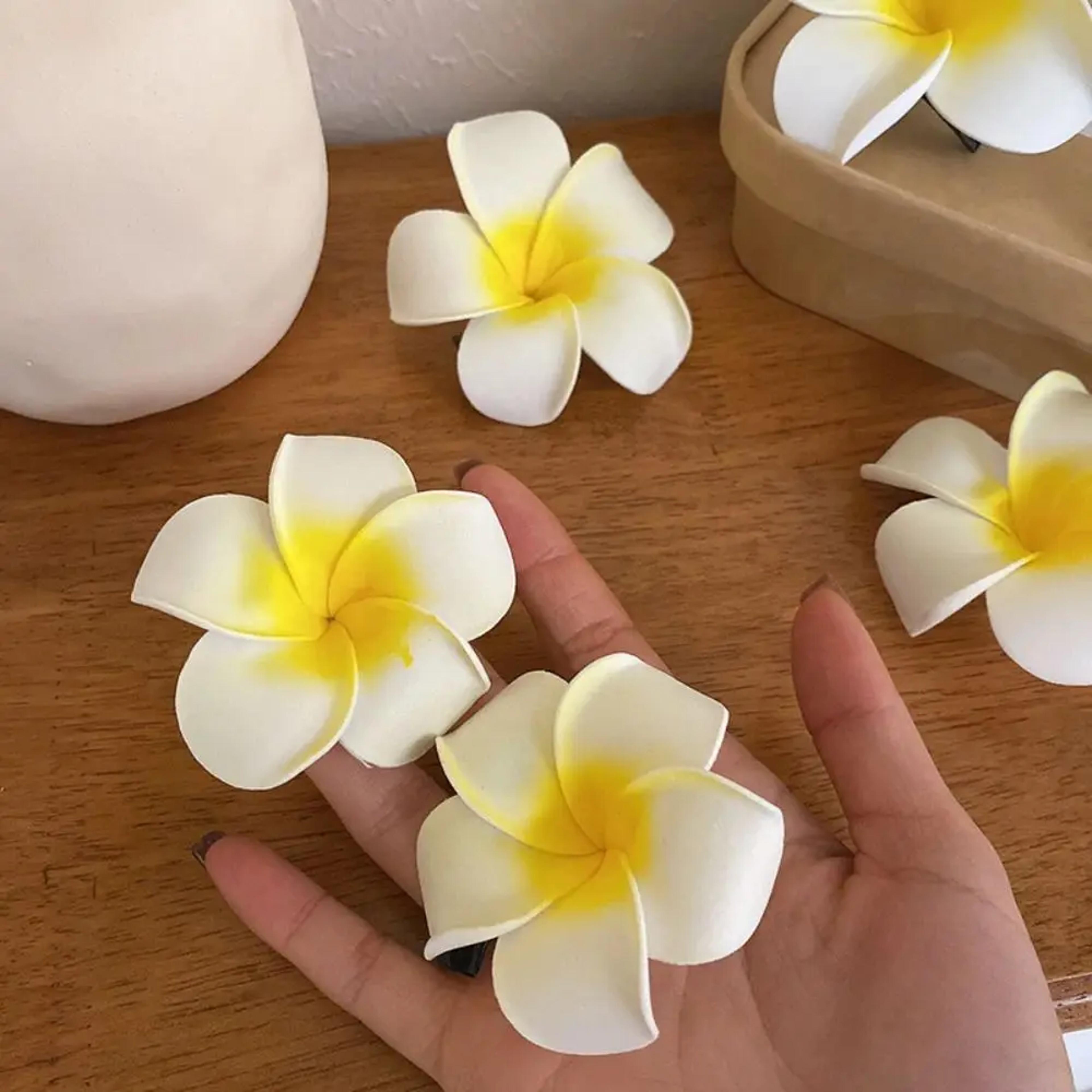 bohemian floral hair clip korean style beach vacation flower hairpin headdress