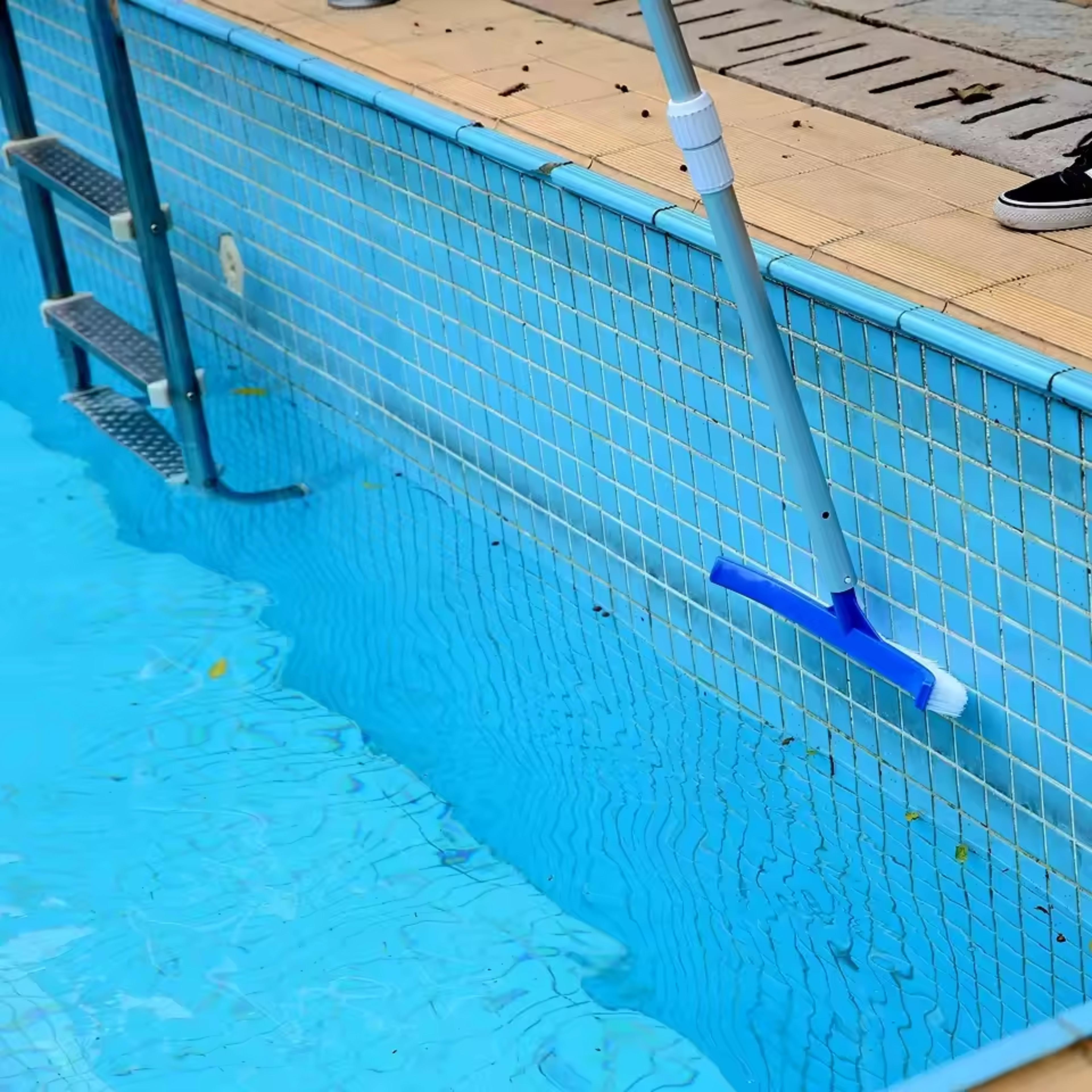 swimming pool brush heavy duty pool wall brush for algae removal spa cleaning