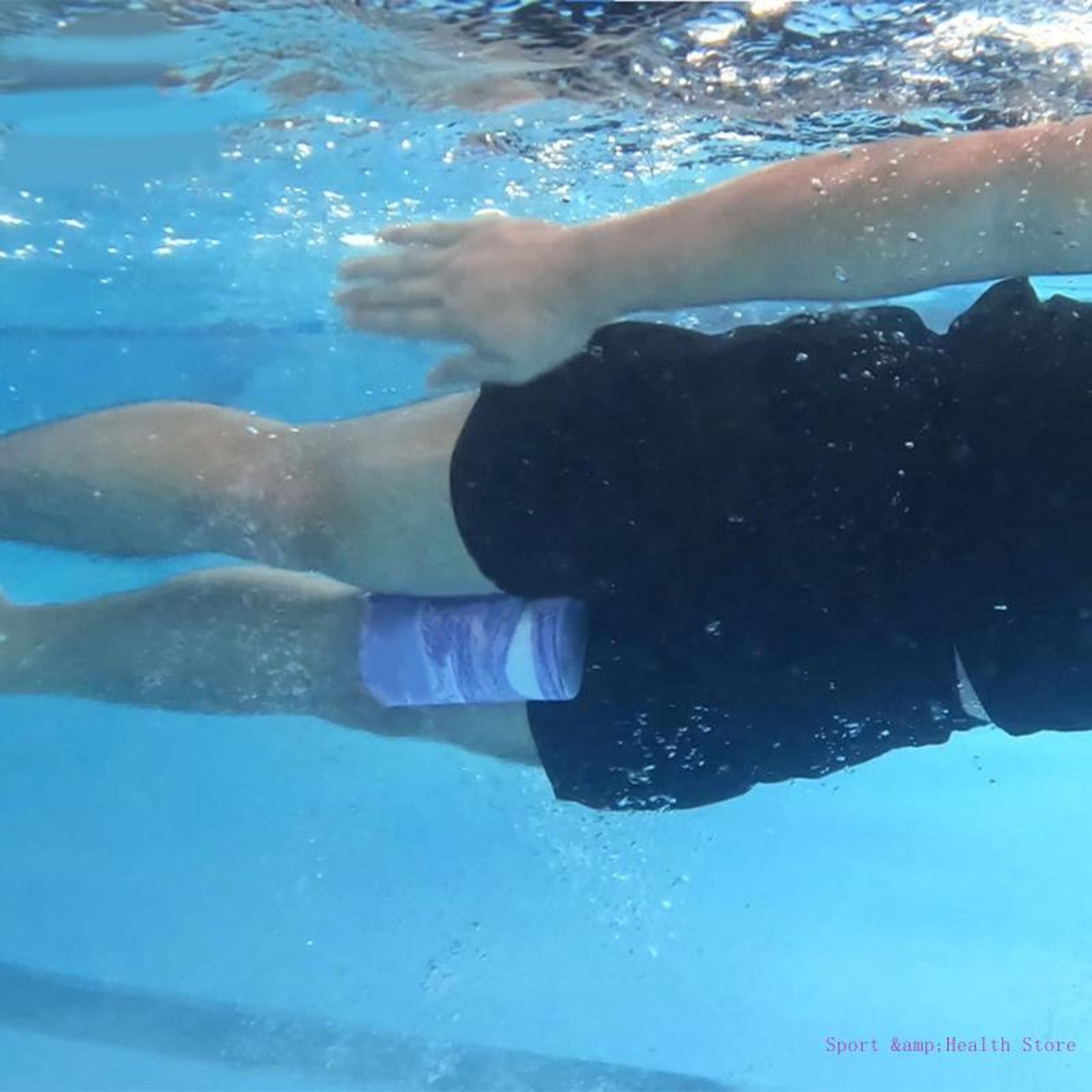 eva foam swim pull buoy leg float swimming training aid for stroke technique