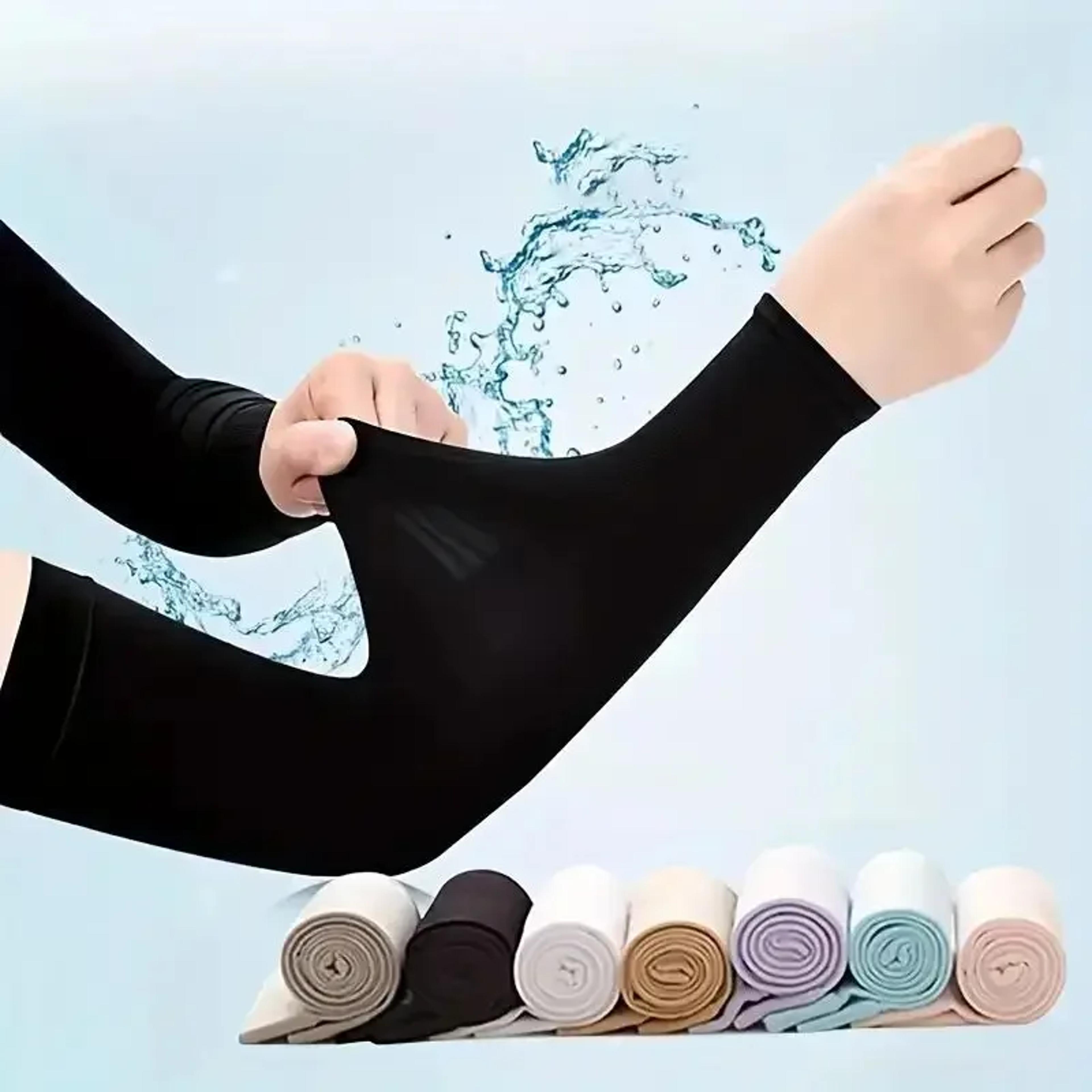 arctic cool uv protection arm sleeves for men & women cooling sun sleeves for cycling, golf & outdoor sports