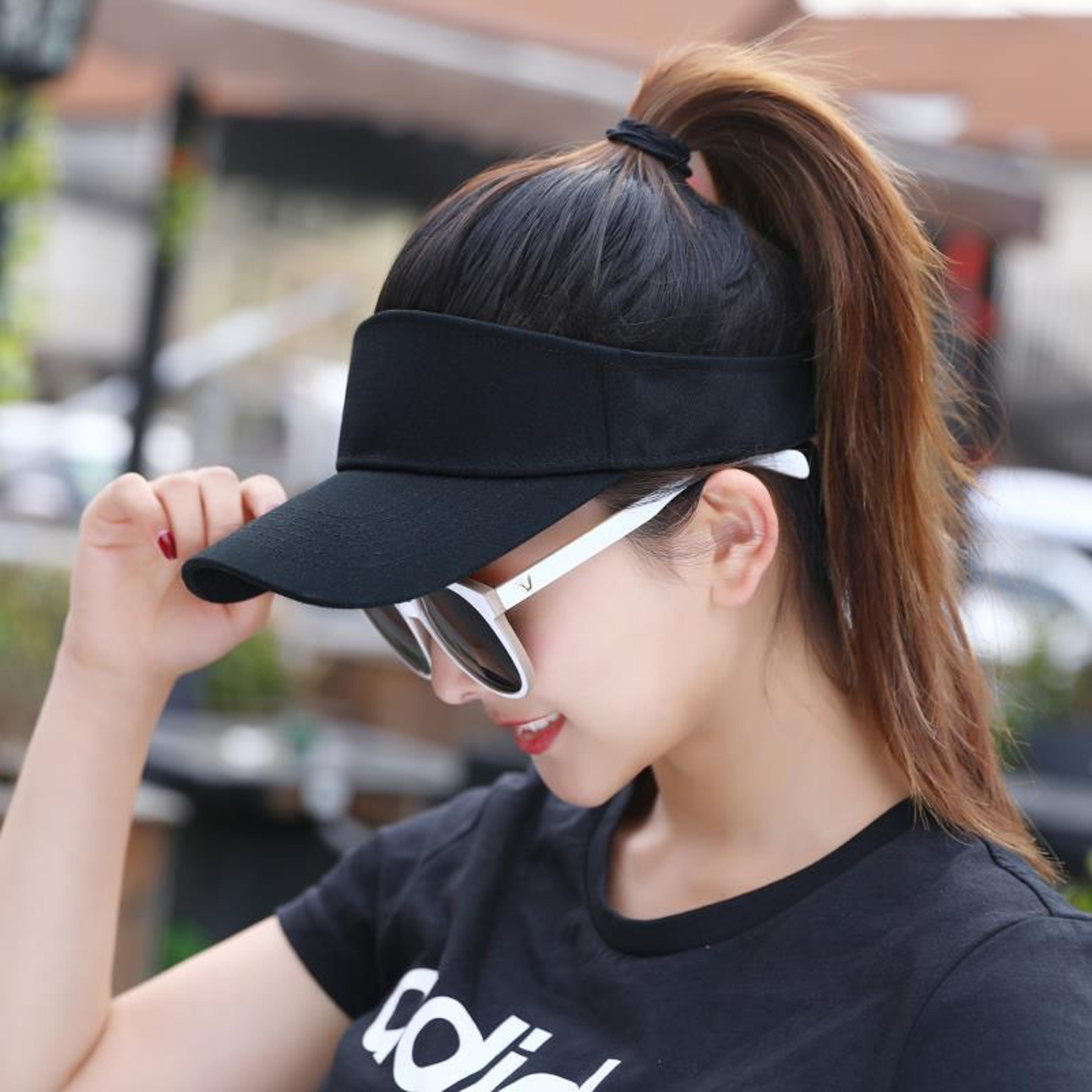 adjustable uv protection sun visor hat breathable summer sports cap for men and women